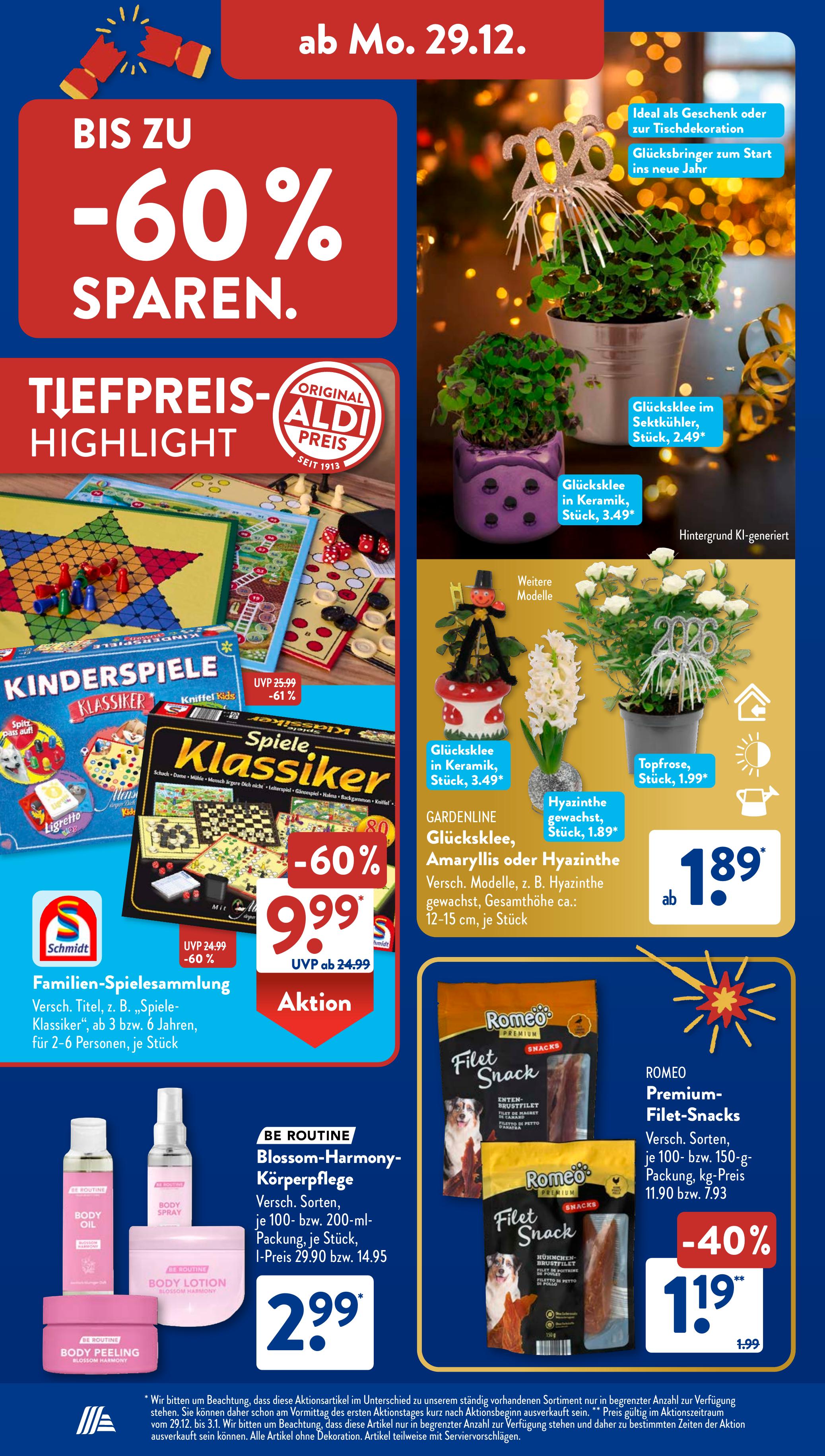 Prospekt ALDI SÜD 22.12.2025 - 06.01.2026