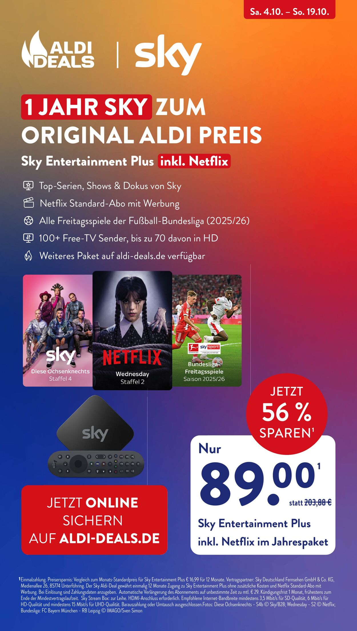 Prospekt ALDI SÜD 06.10.2025 - 20.10.2025