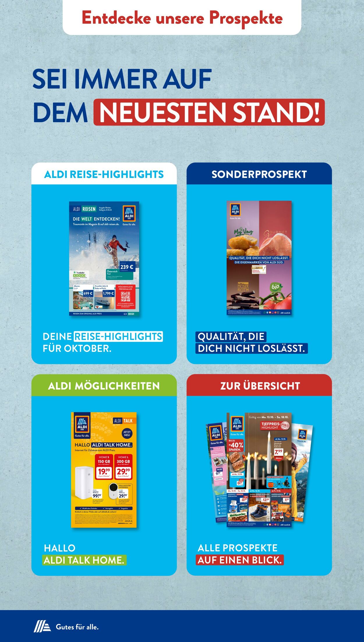Prospekt ALDI SÜD 06.10.2025 - 20.10.2025