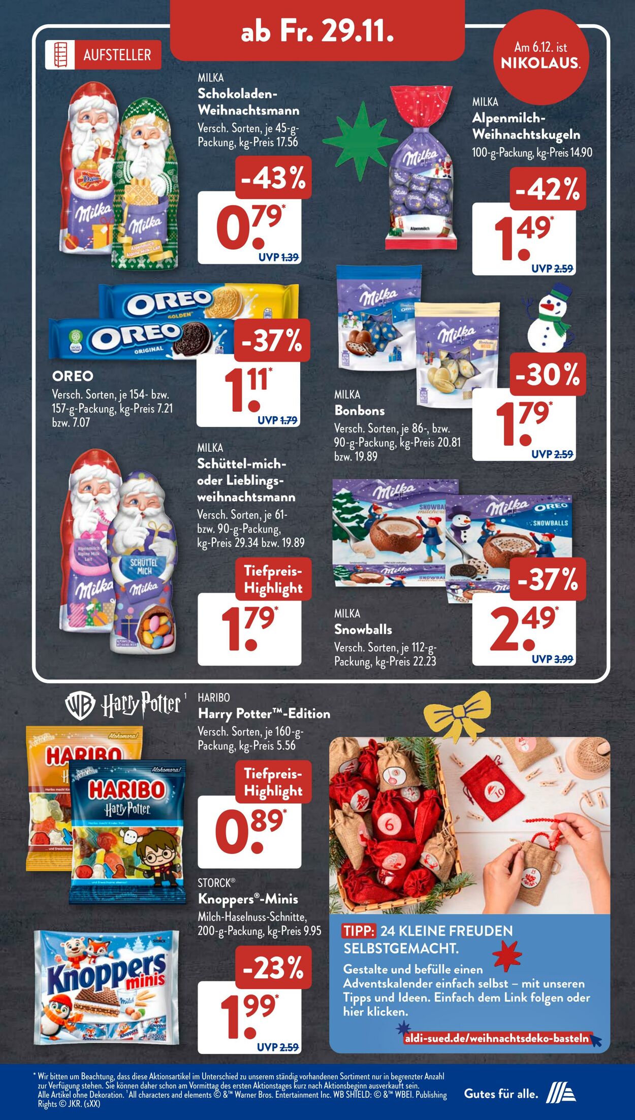 Prospekt ALDI SÜD 24.11.2024 - 30.11.2024