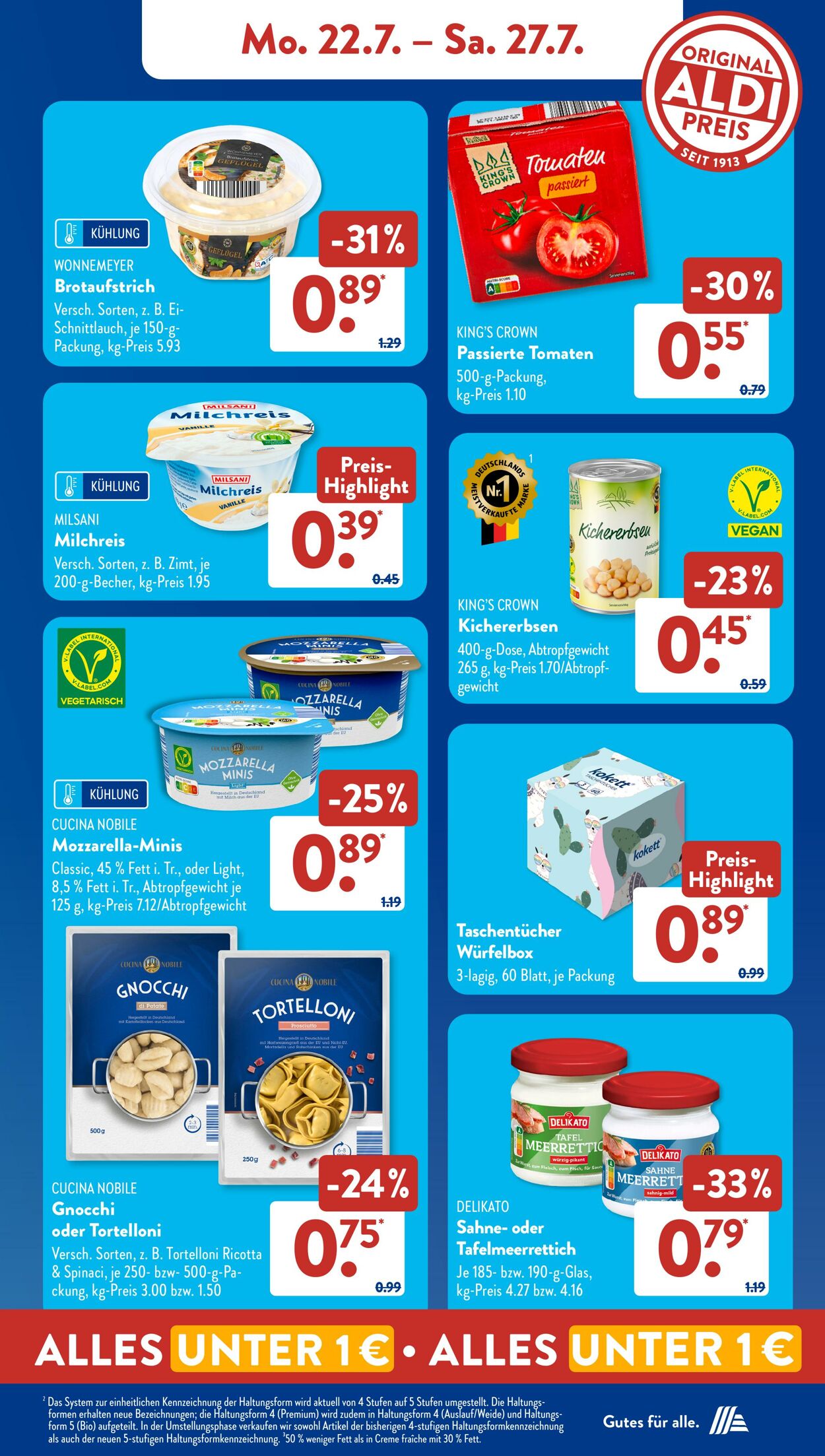 Prospekt ALDI SÜD 22.07.2024 - 27.07.2024