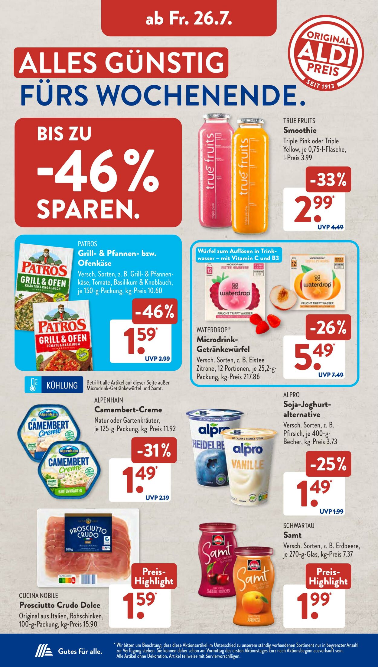 Prospekt ALDI SÜD 22.07.2024 - 27.07.2024