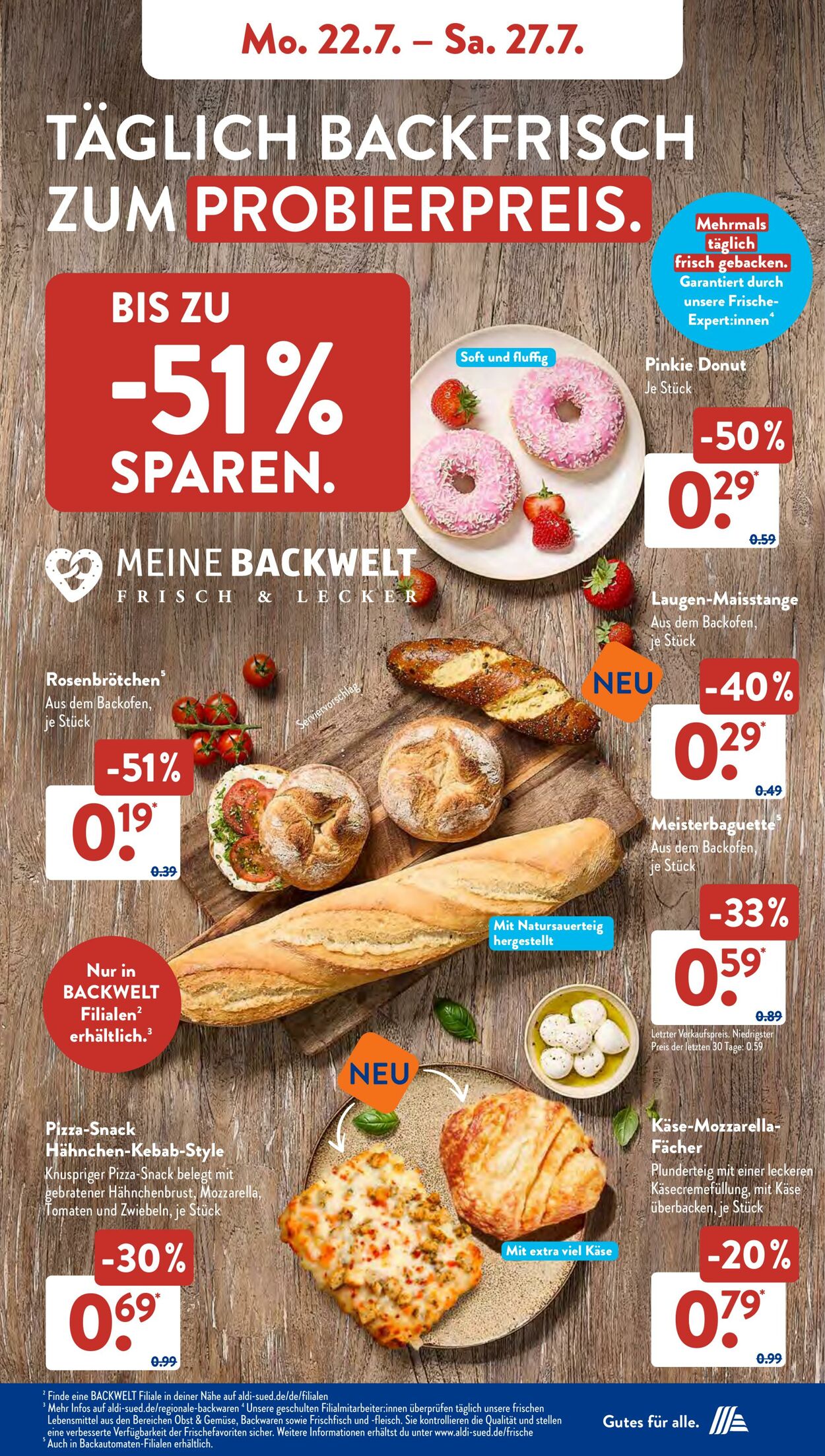 Prospekt ALDI SÜD 22.07.2024 - 27.07.2024