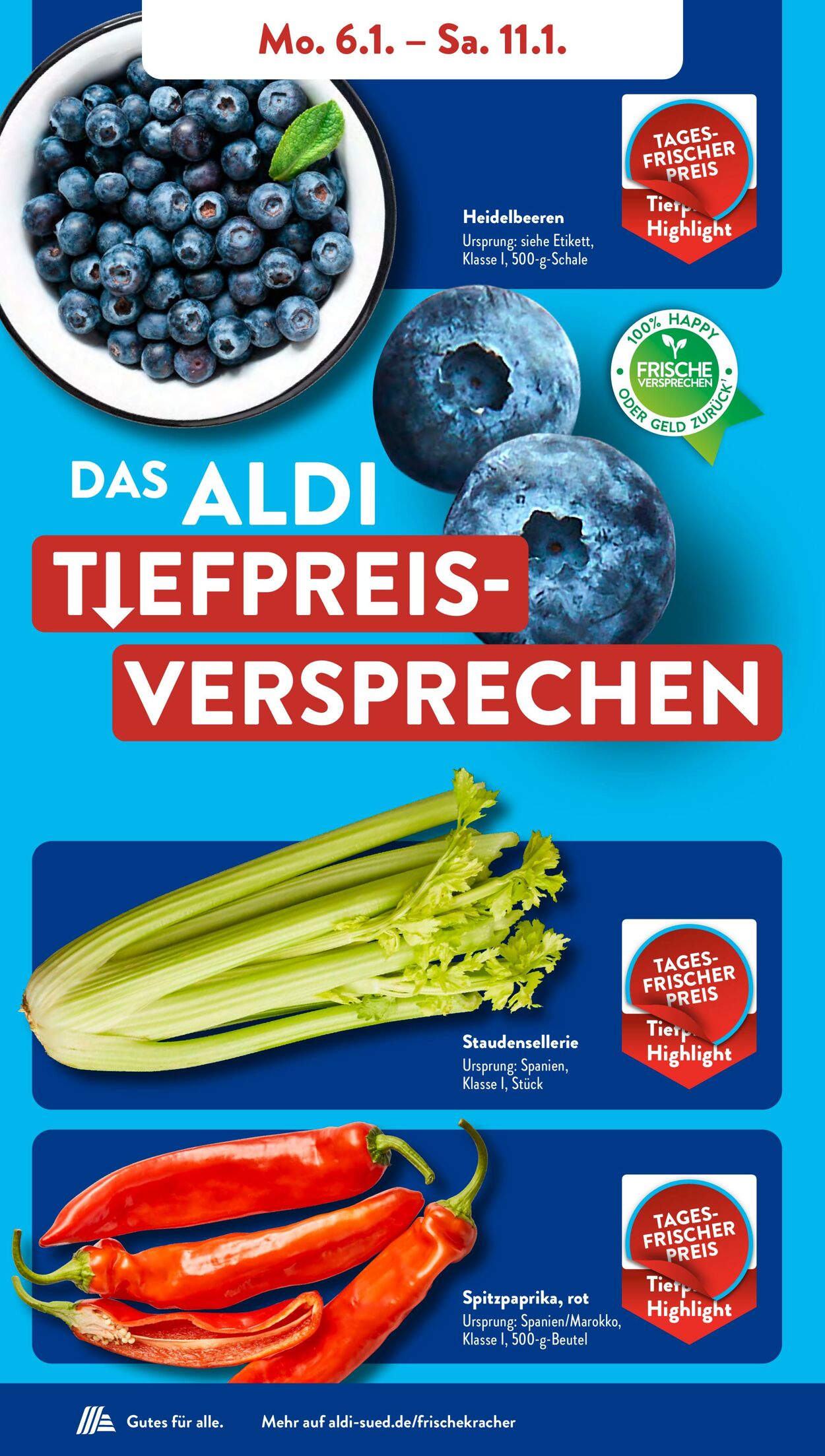 Prospekt ALDI SÜD 06.01.2025 - 11.01.2025