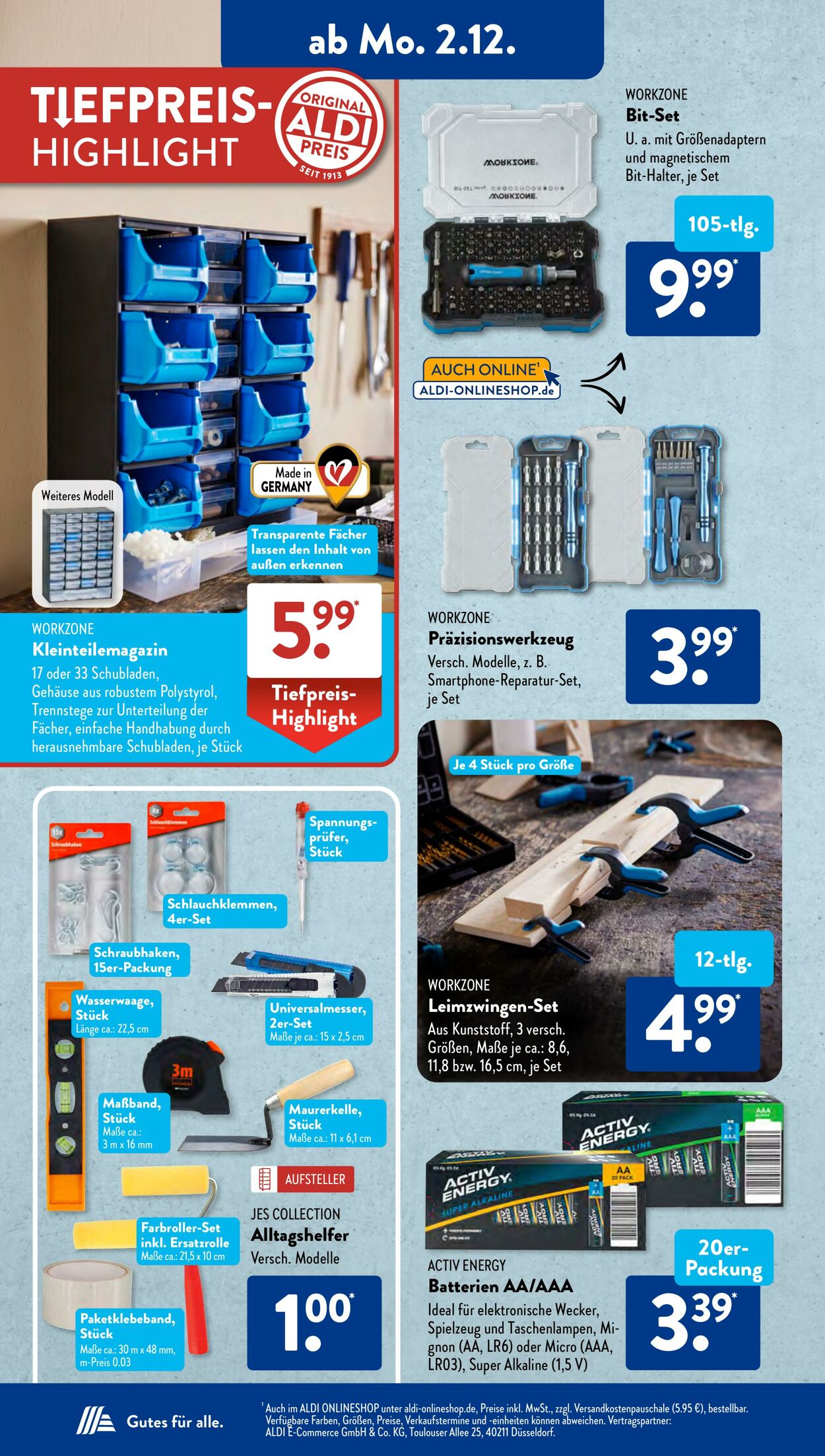 Prospekt ALDI SÜD 02.12.2024 - 08.12.2024