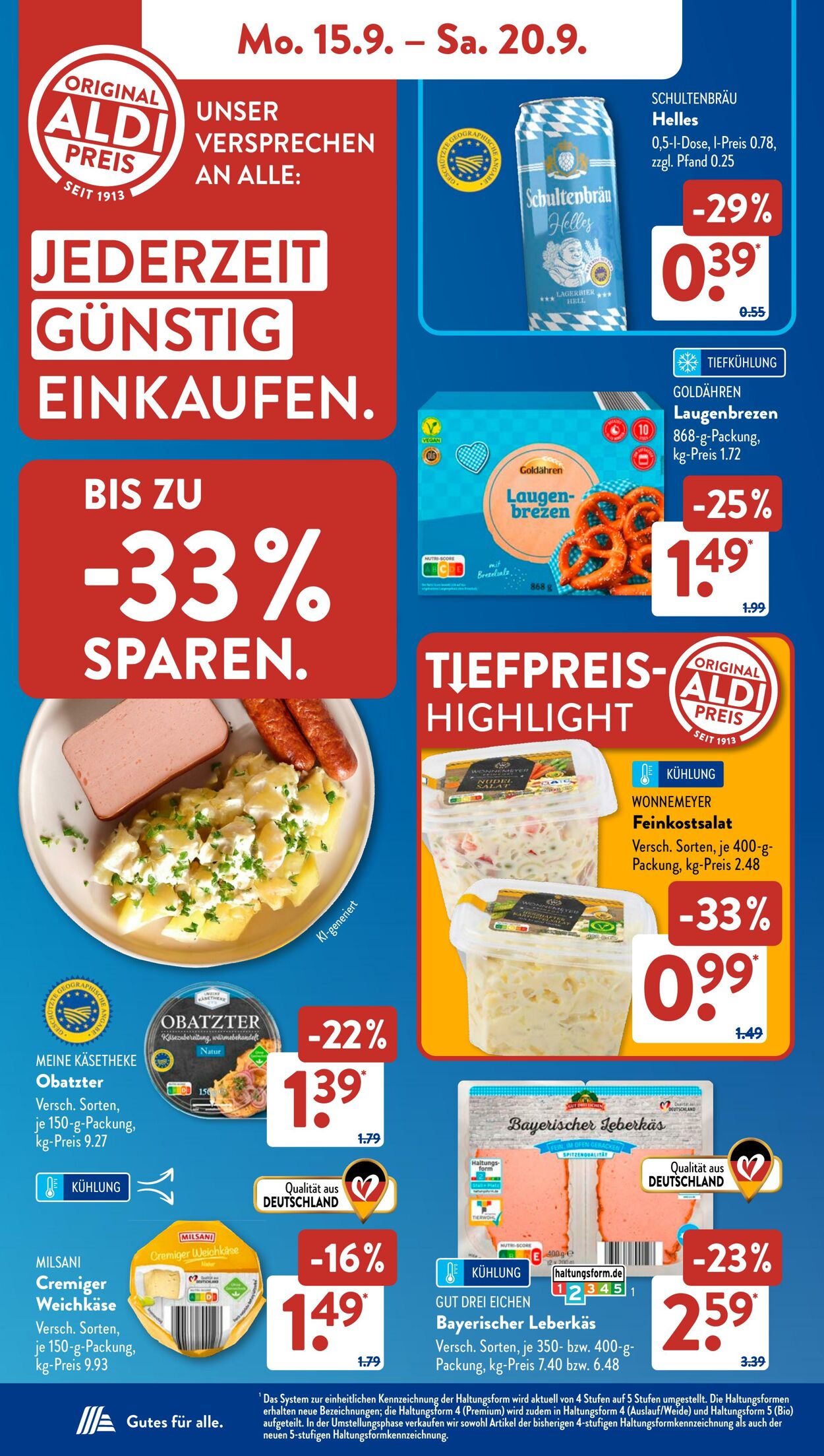 Prospekt ALDI SÜD 17.09.2025 - 01.10.2025