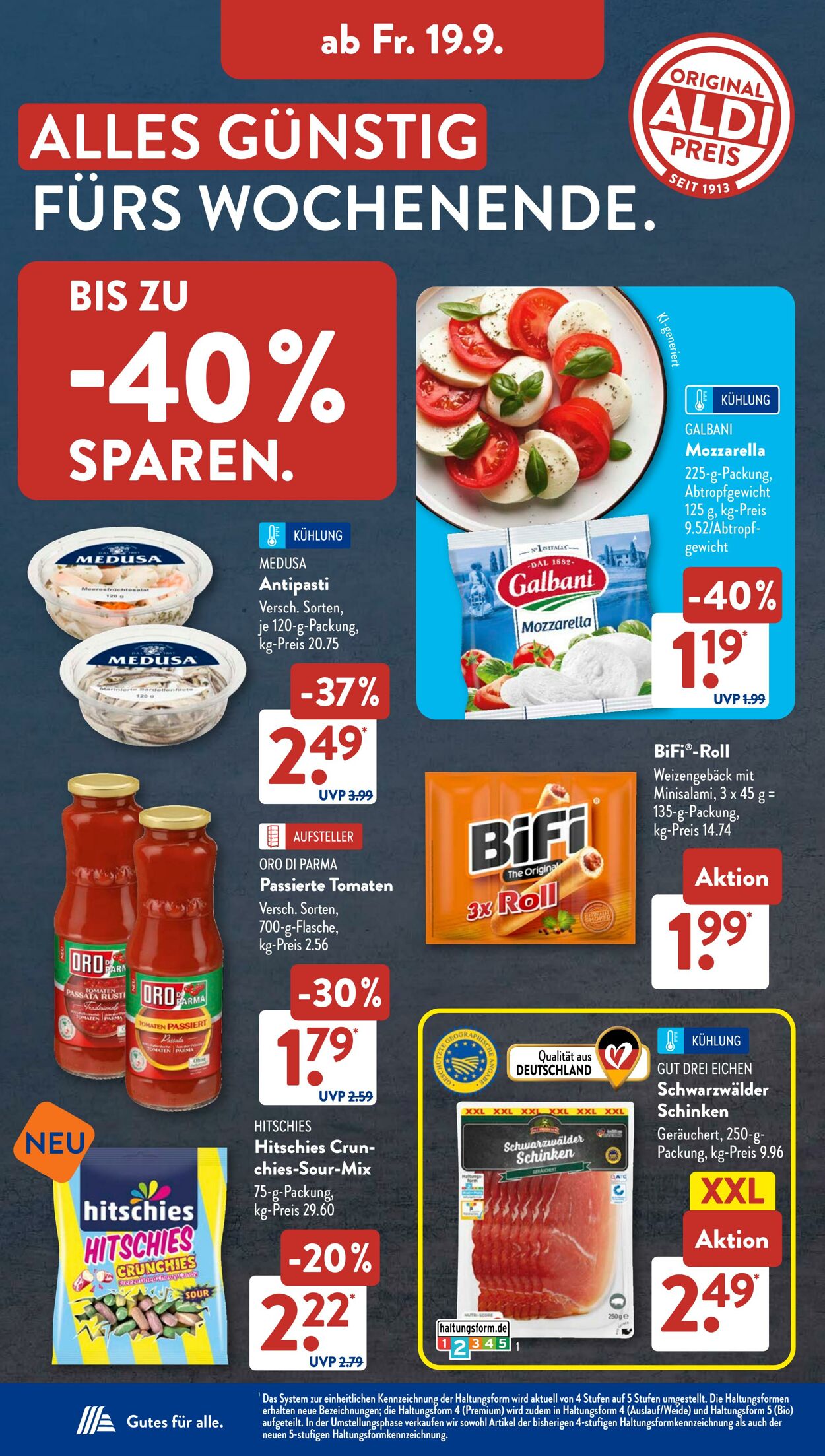 Prospekt ALDI SÜD 17.09.2025 - 01.10.2025