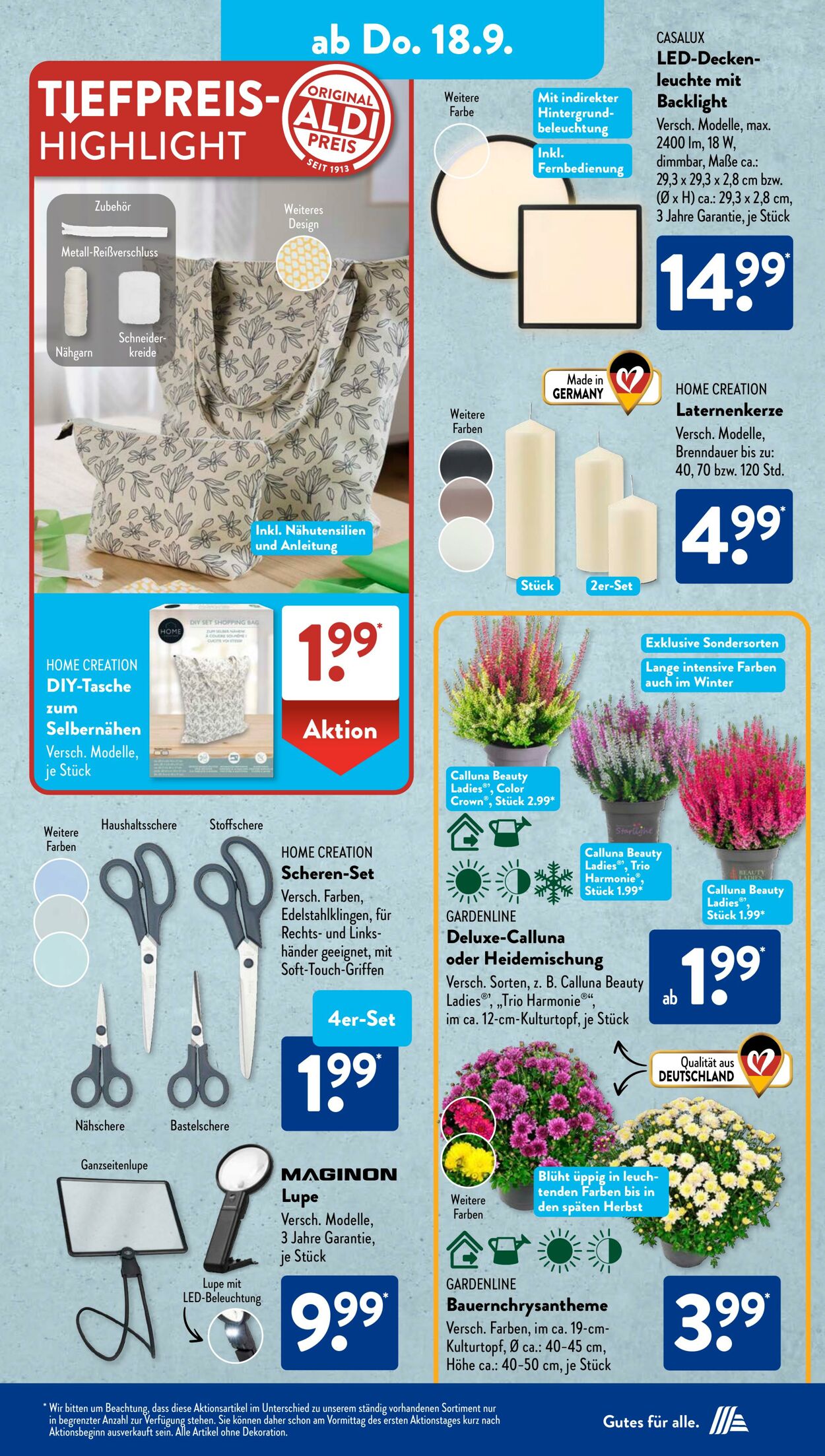 Prospekt ALDI SÜD 17.09.2025 - 01.10.2025