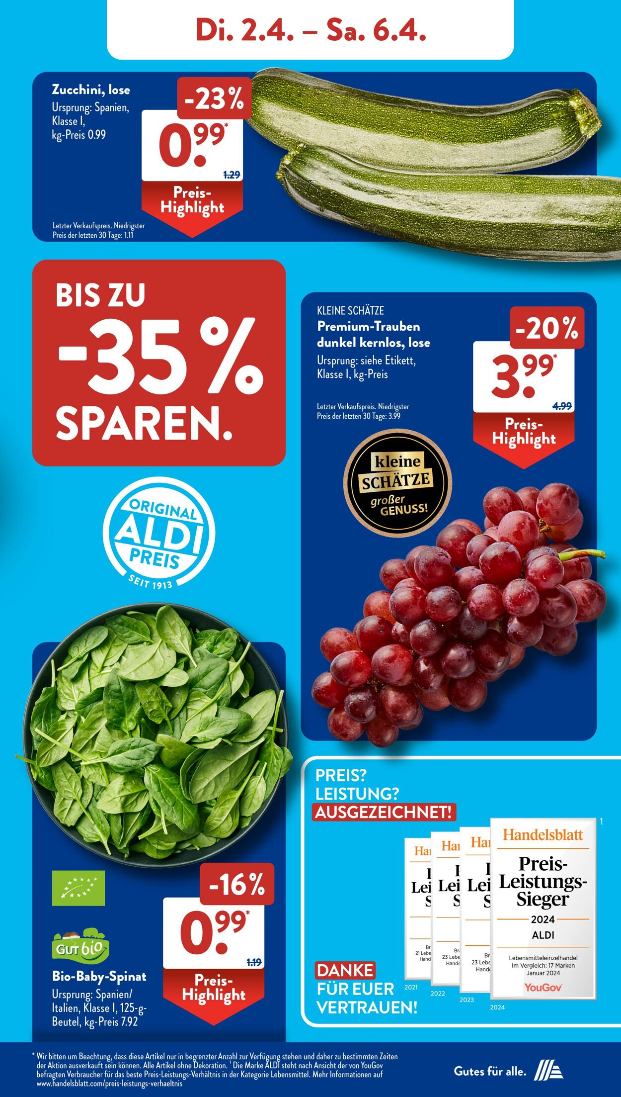 Prospekt ALDI SÜD 02.04.2024 - 06.04.2024