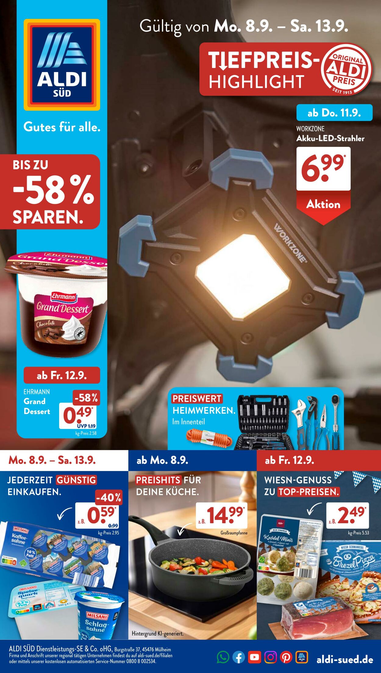 Prospekt ALDI SÜD 09.09.2025 - 23.09.2025