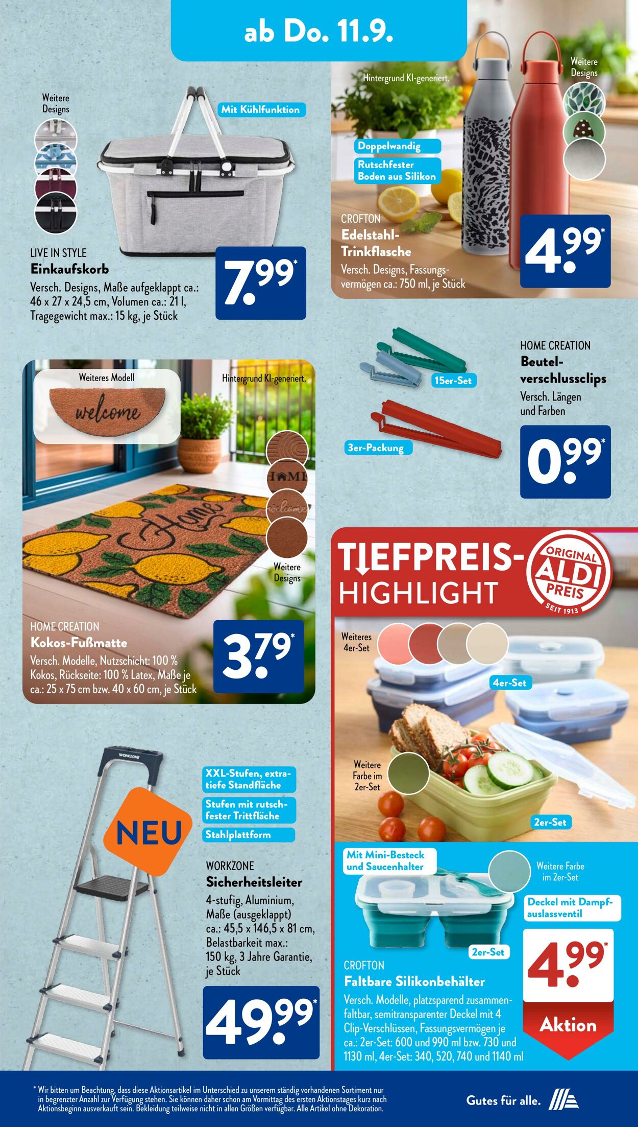 Prospekt ALDI SÜD 09.09.2025 - 23.09.2025