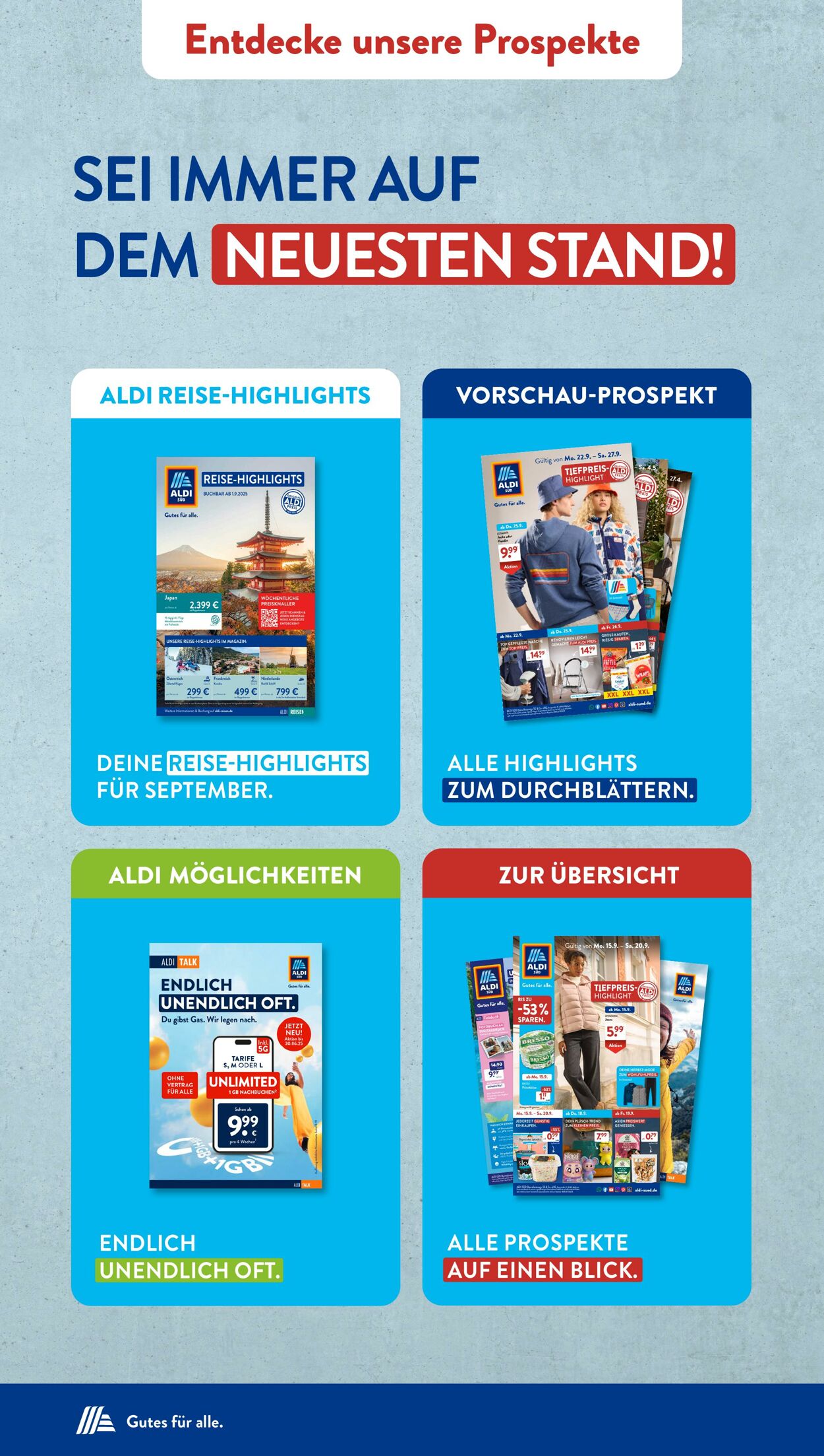 Prospekt ALDI SÜD 09.09.2025 - 23.09.2025