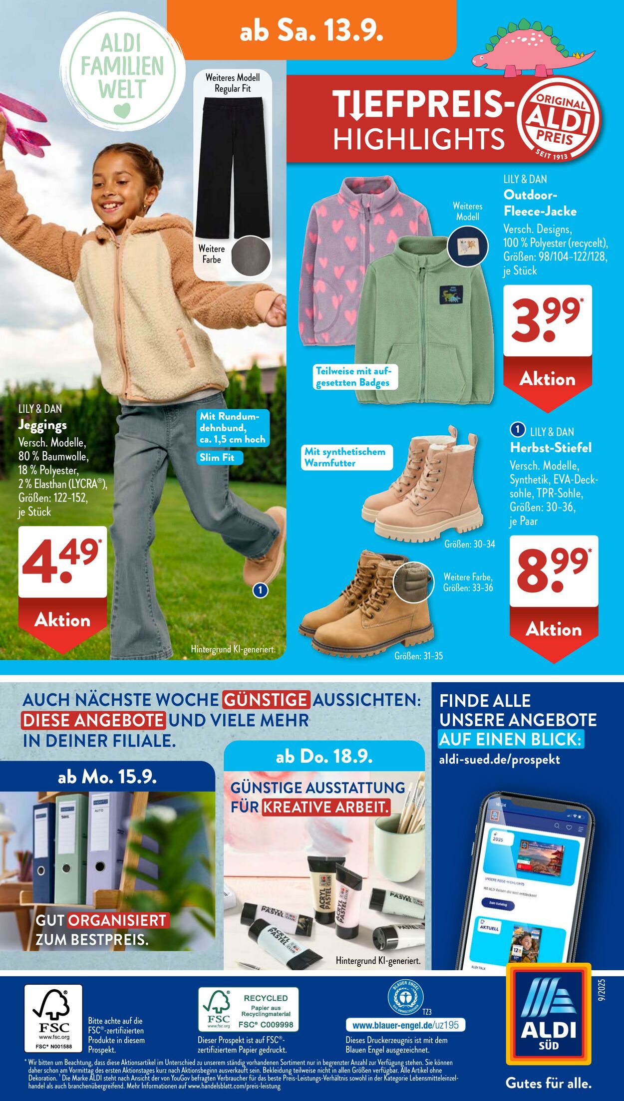 Prospekt ALDI SÜD 09.09.2025 - 23.09.2025