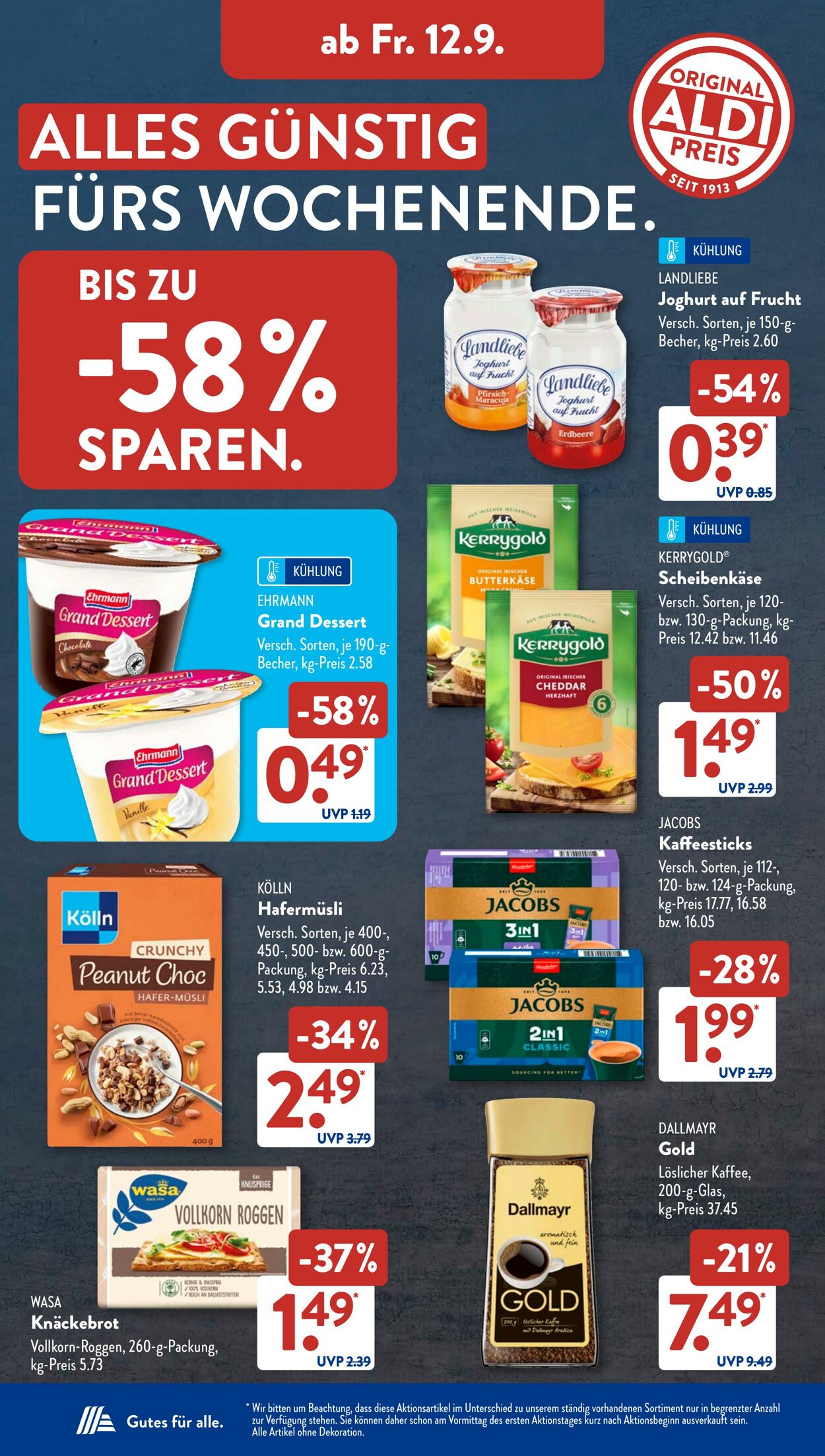 Prospekt ALDI SÜD 09.09.2025 - 23.09.2025