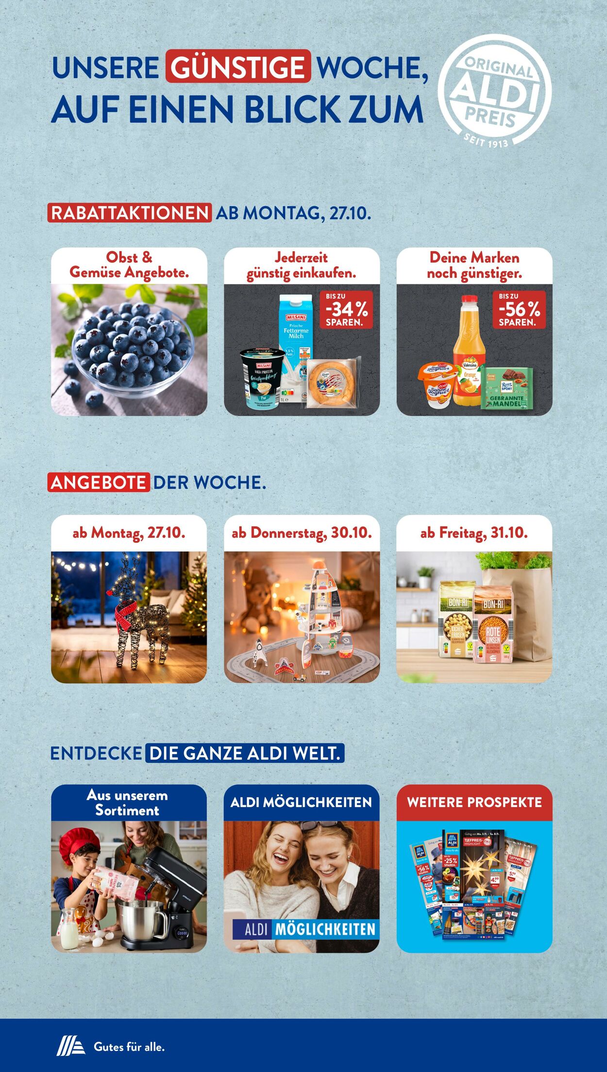 Prospekt ALDI SÜD 27.10.2025 - 03.11.2025