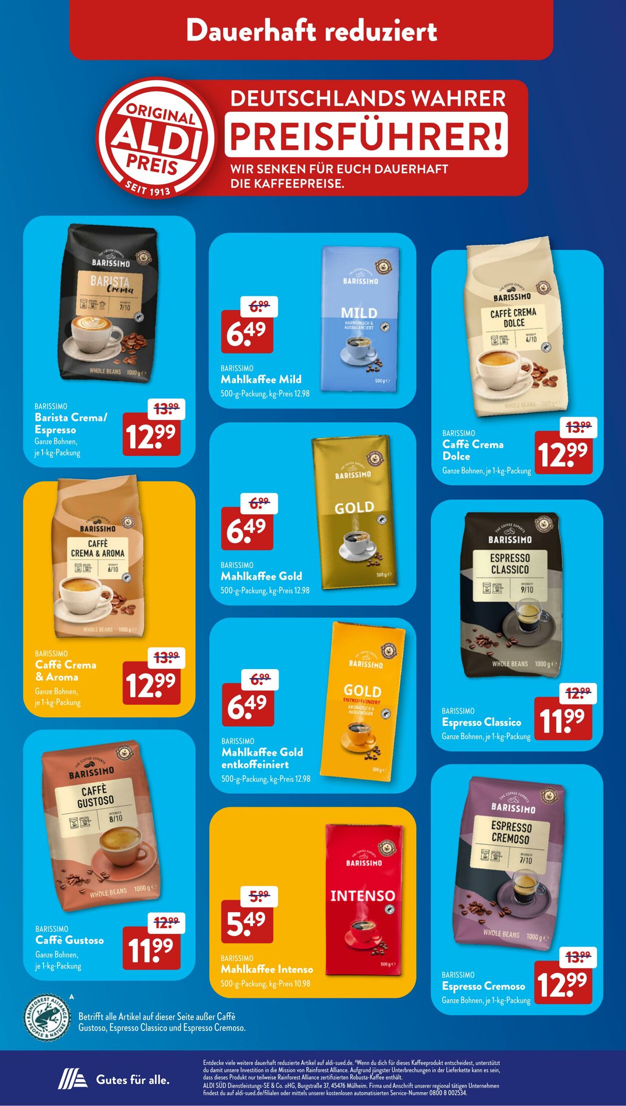 Prospekt ALDI SÜD 27.10.2025 - 03.11.2025