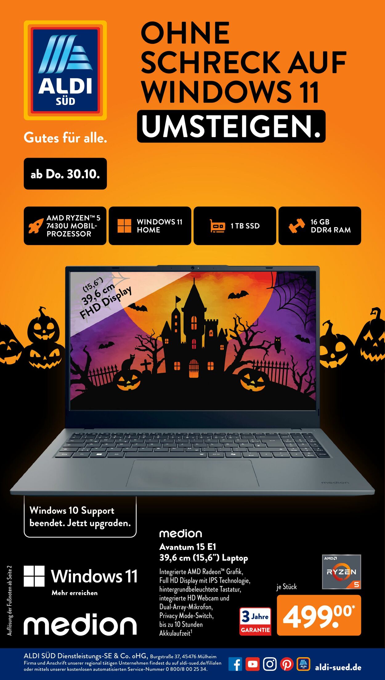 Prospekt ALDI SÜD 27.10.2025 - 03.11.2025
