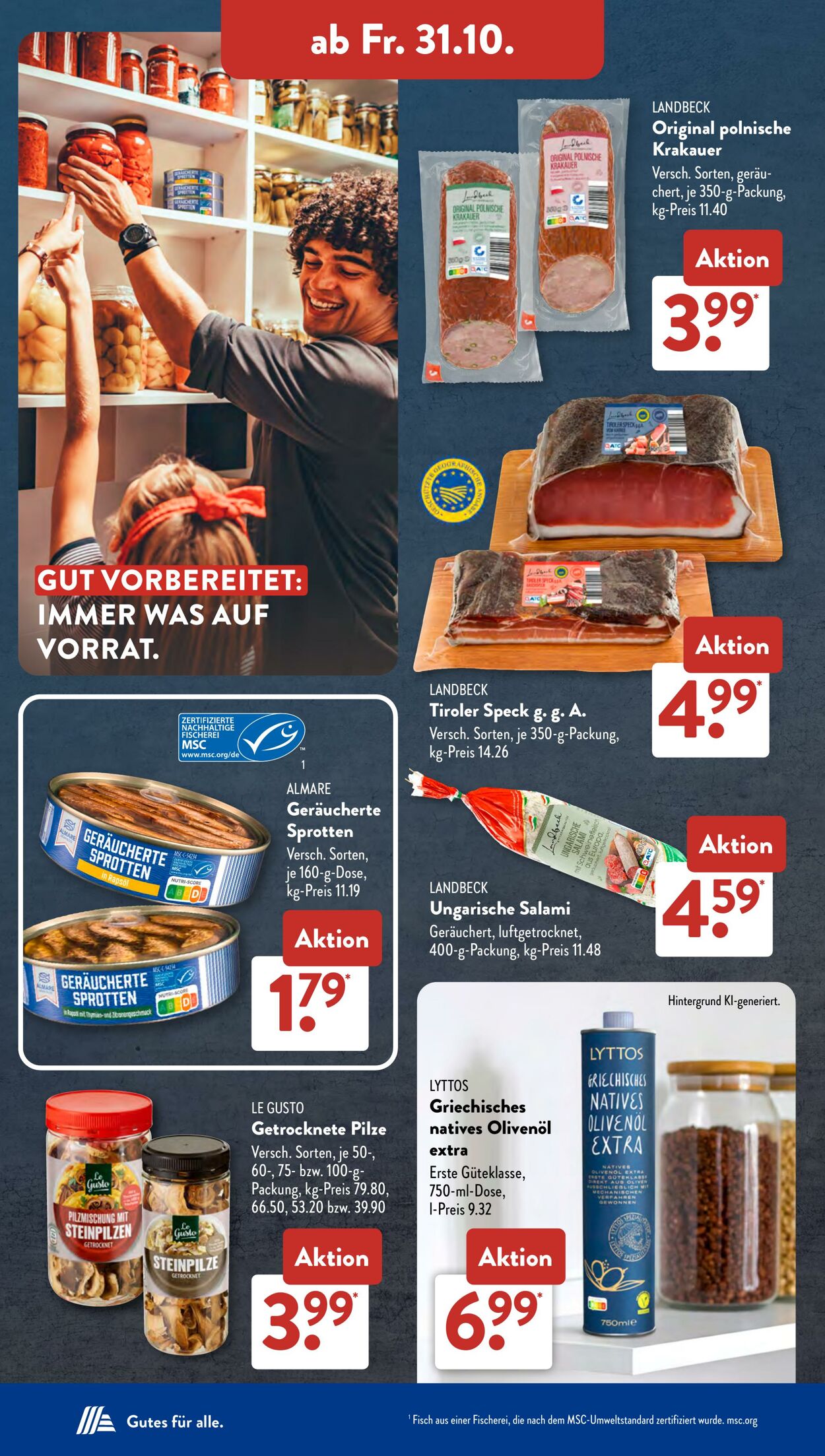 Prospekt ALDI SÜD 27.10.2025 - 03.11.2025