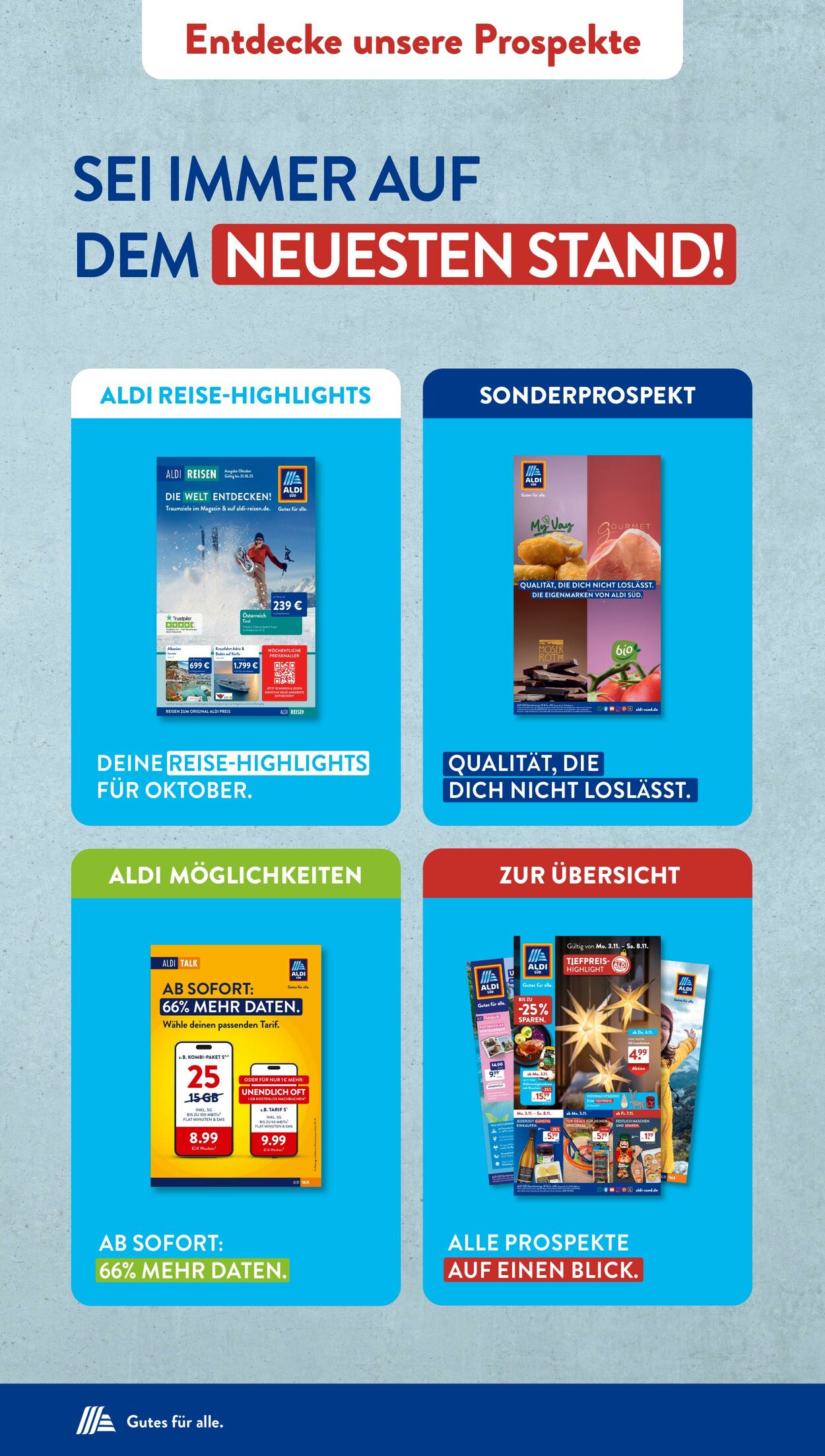 Prospekt ALDI SÜD 27.10.2025 - 03.11.2025