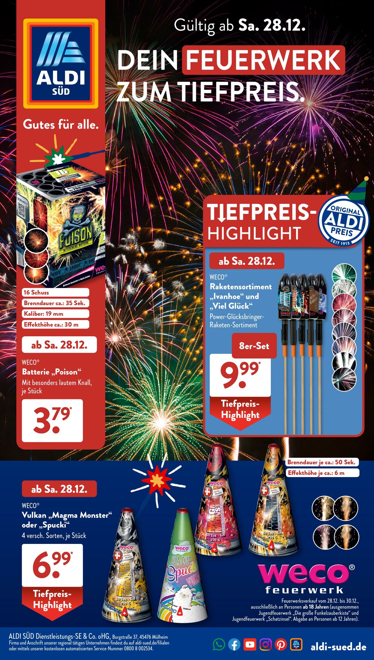 Prospekt ALDI SÜD 23.12.2024 - 29.12.2024