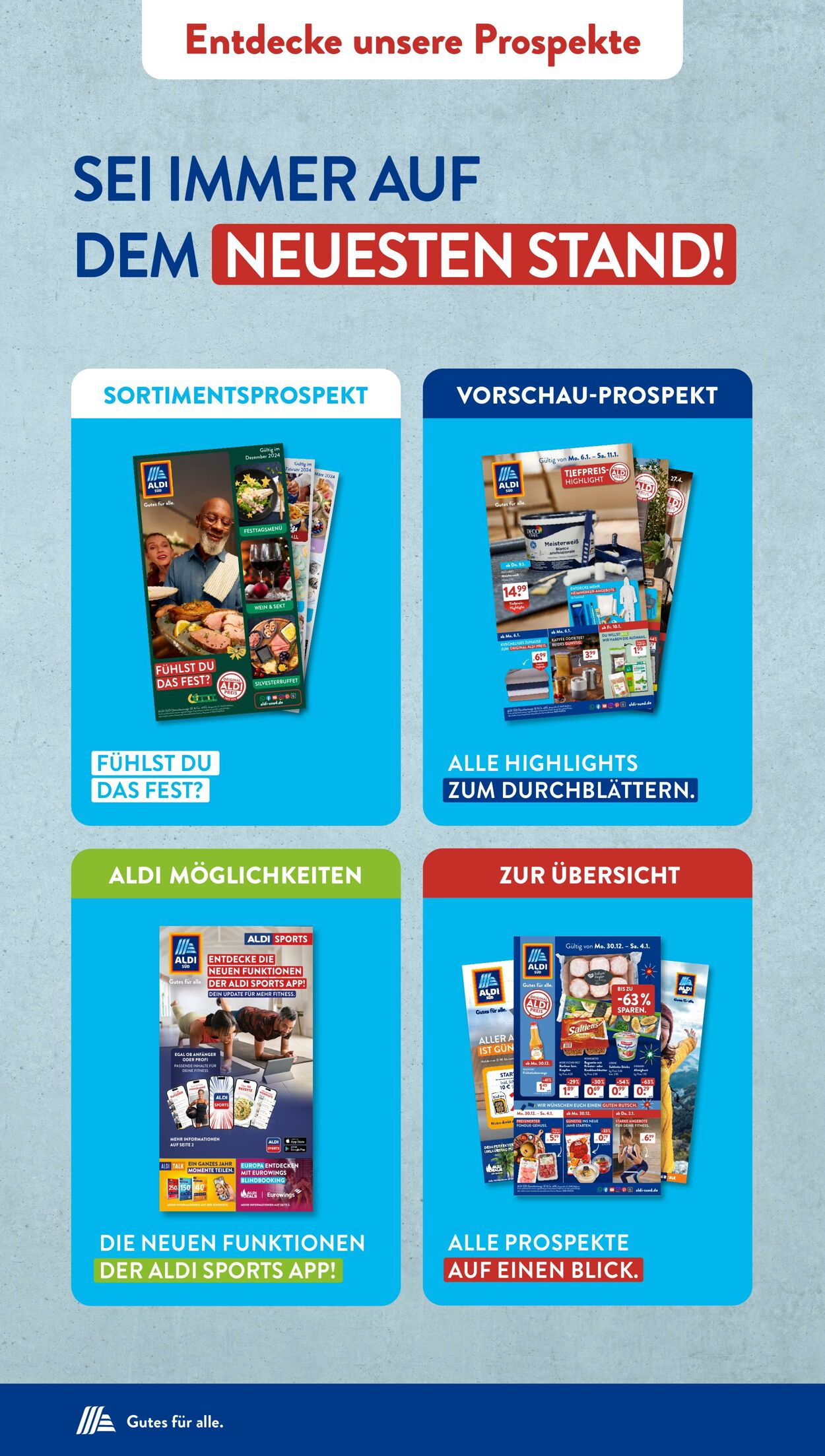 Prospekt ALDI SÜD 23.12.2024 - 29.12.2024