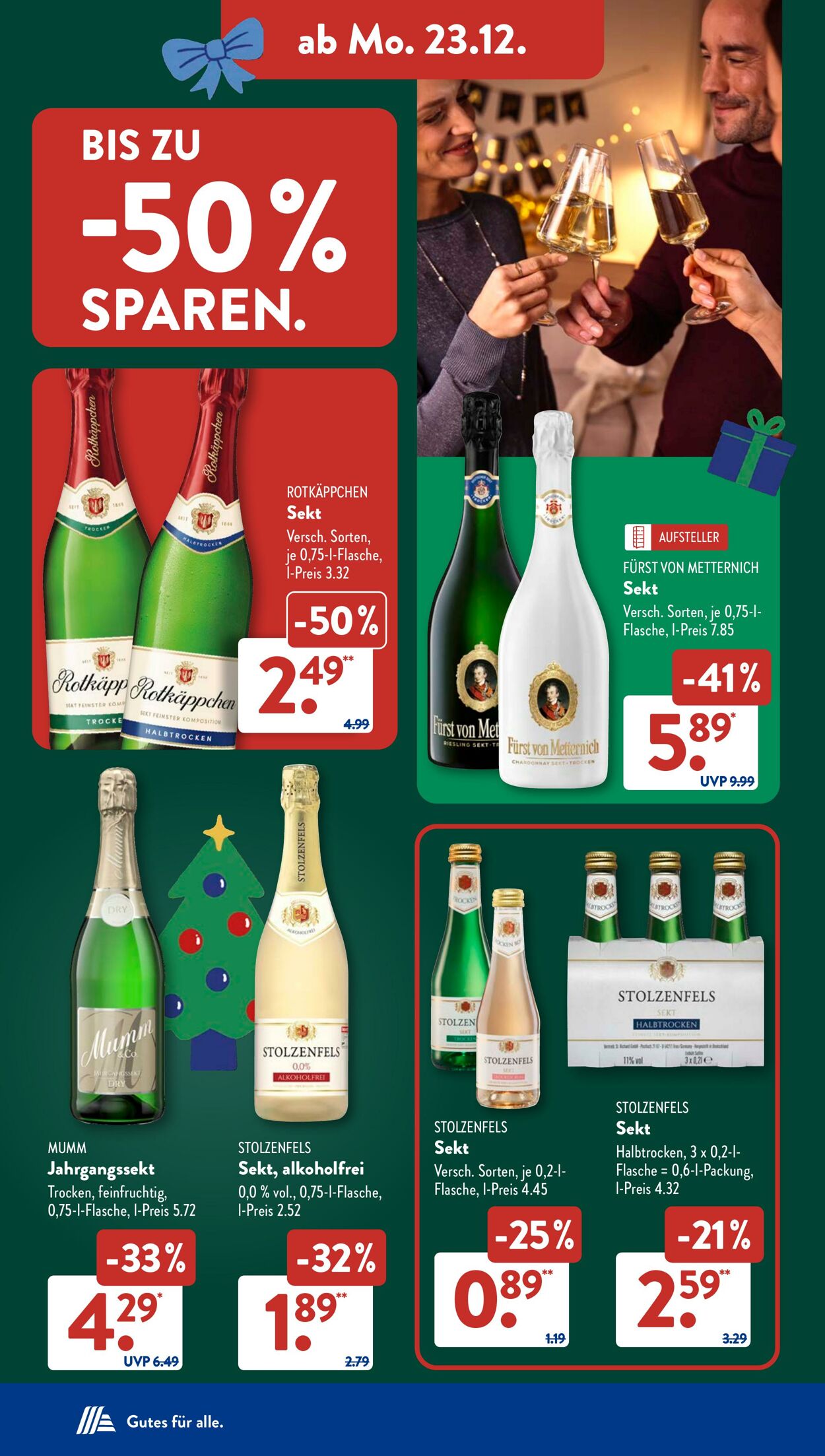 Prospekt ALDI SÜD 23.12.2024 - 29.12.2024