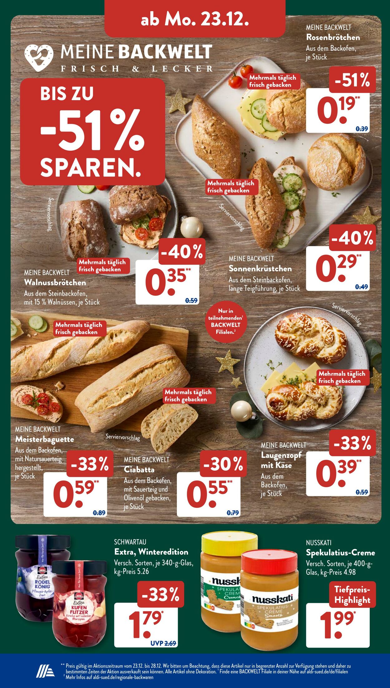 Prospekt ALDI SÜD 23.12.2024 - 29.12.2024