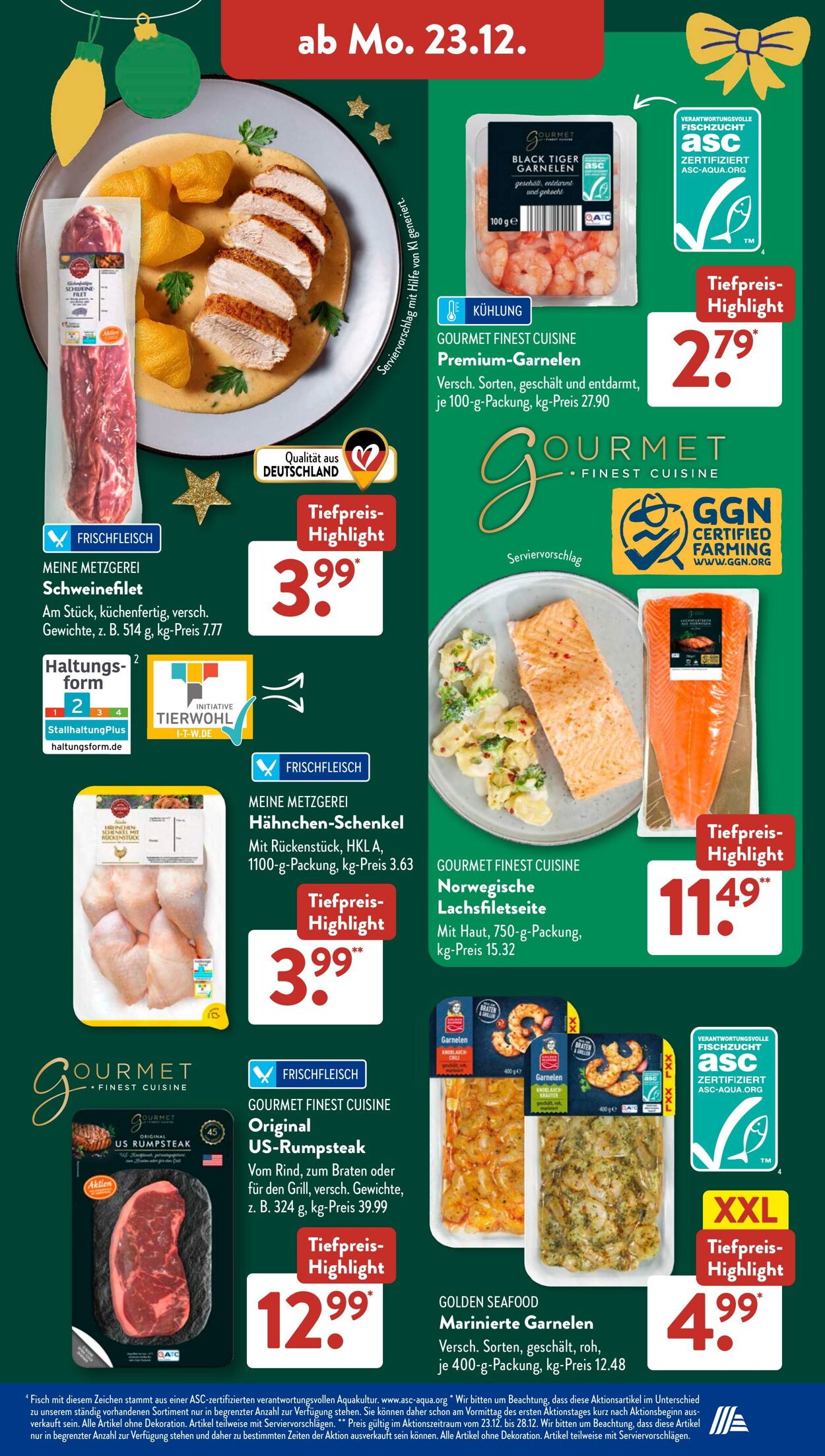 Prospekt ALDI SÜD 23.12.2024 - 29.12.2024