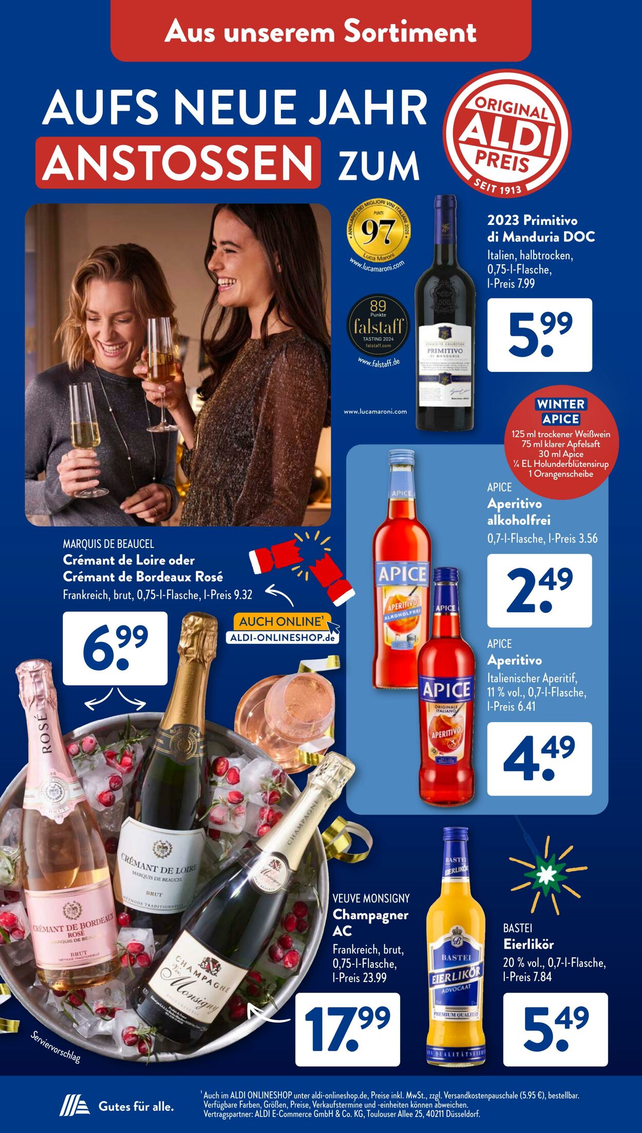 Prospekt ALDI SÜD 23.12.2024 - 29.12.2024