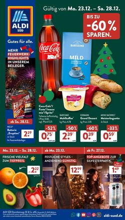 Prospekt ALDI SÜD 23.12.2024 - 29.12.2024