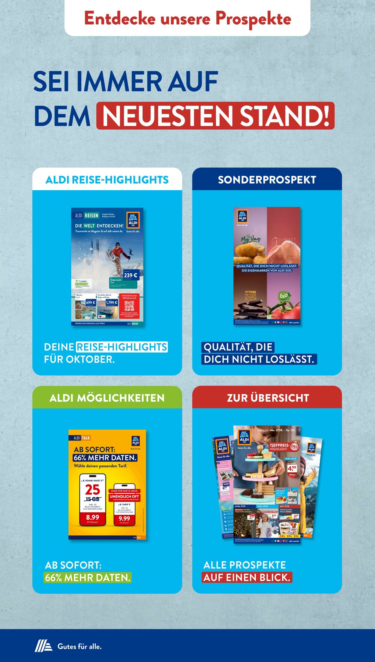 Prospekt ALDI SÜD 13.10.2025 - 27.10.2025