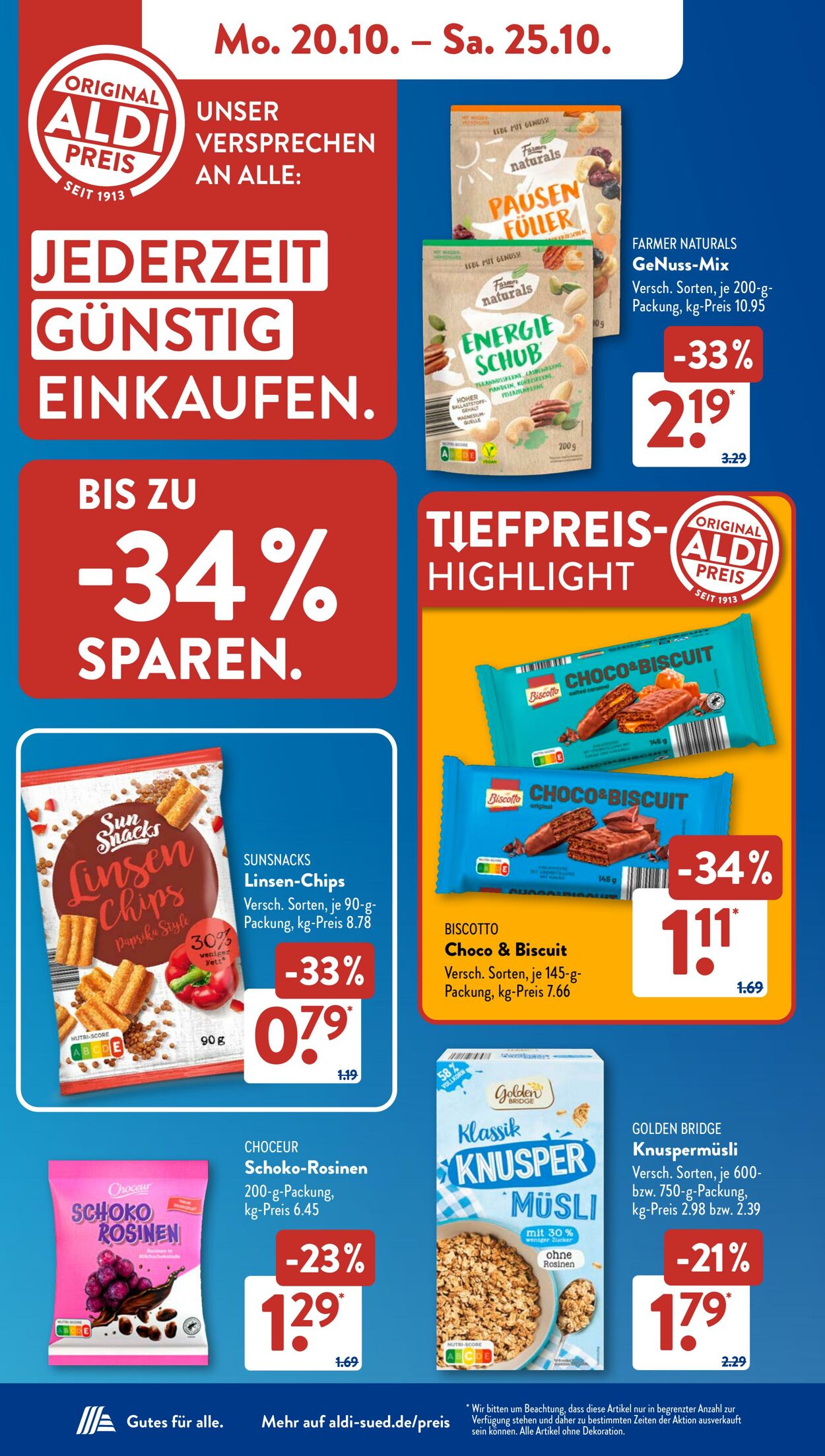 Prospekt ALDI SÜD 13.10.2025 - 27.10.2025