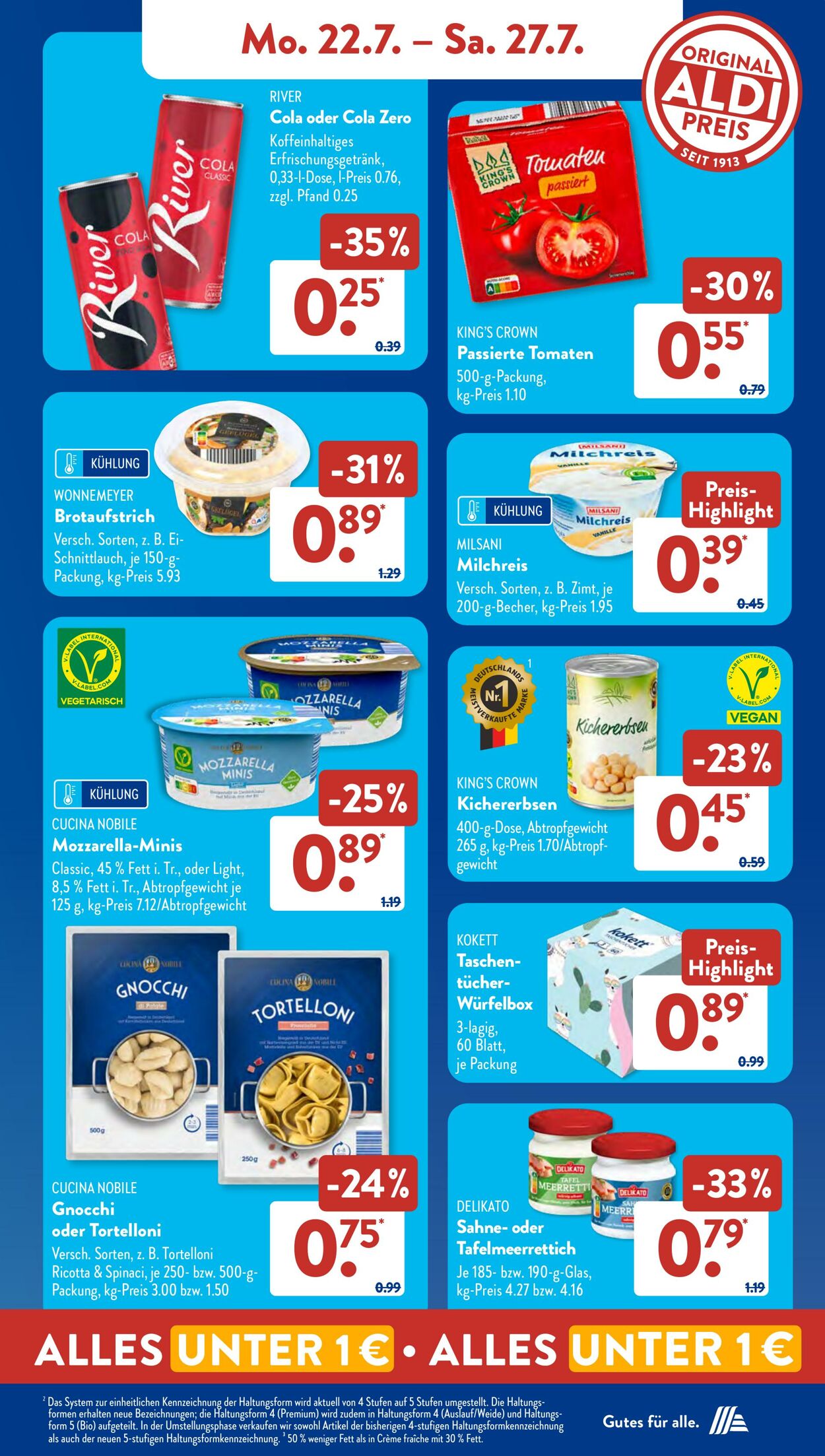 Prospekt ALDI SÜD 22.07.2024 - 27.07.2024