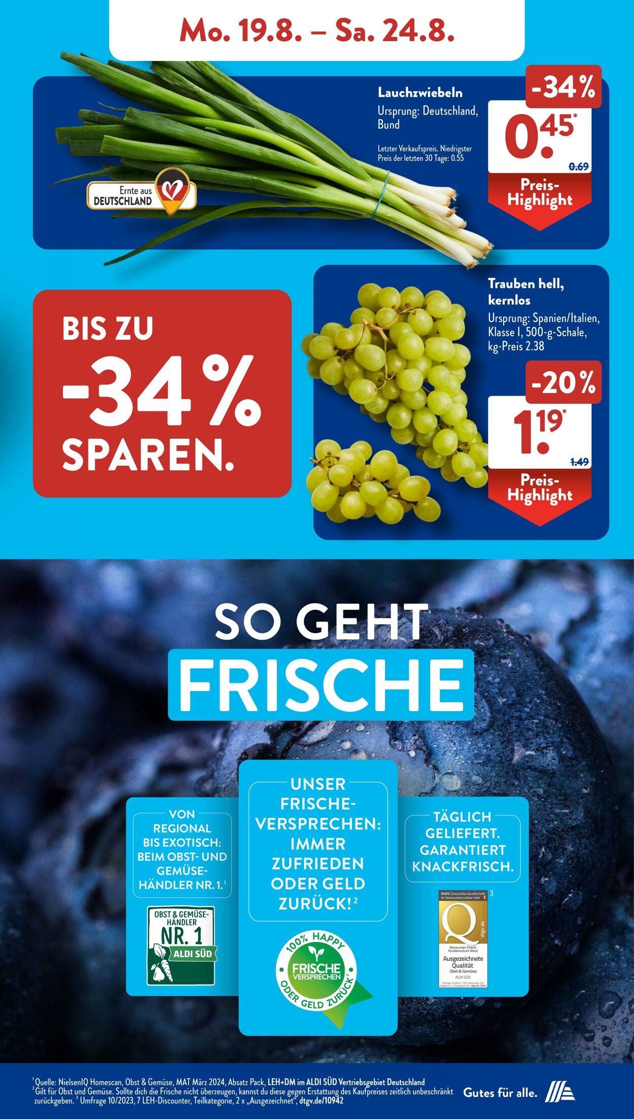 Prospekt ALDI SÜD 19.08.2024 - 24.08.2024