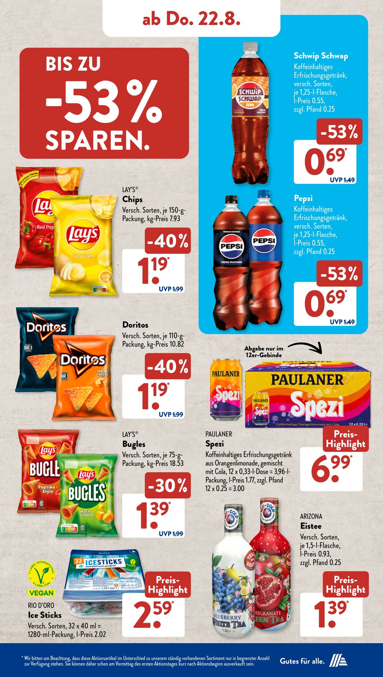 Prospekt ALDI SÜD 19.08.2024 - 24.08.2024