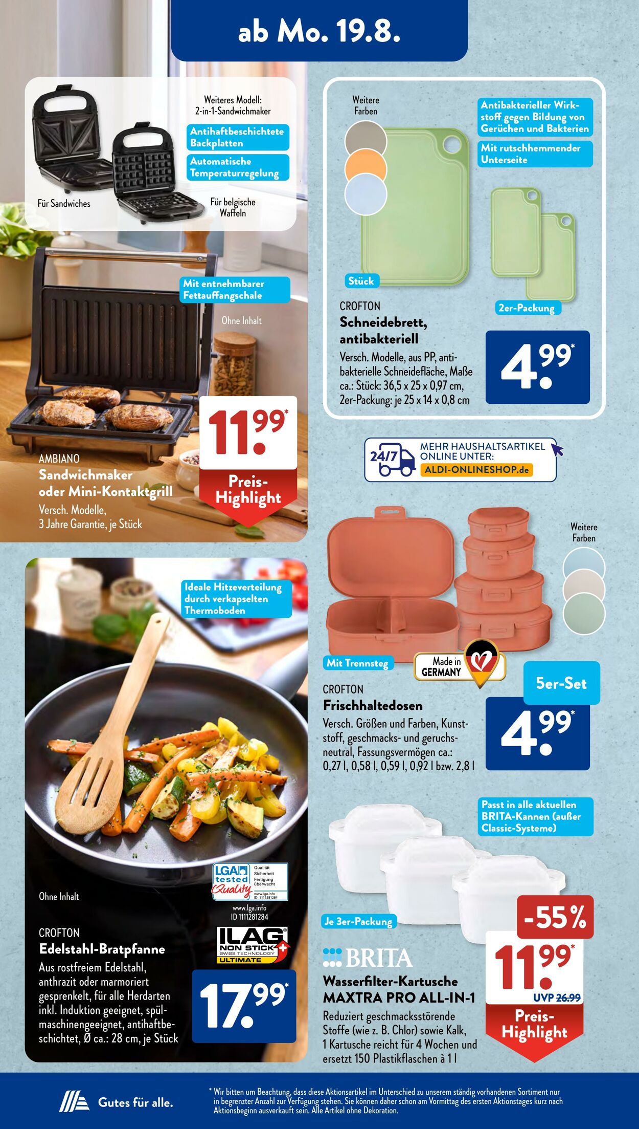 Prospekt ALDI SÜD 19.08.2024 - 24.08.2024