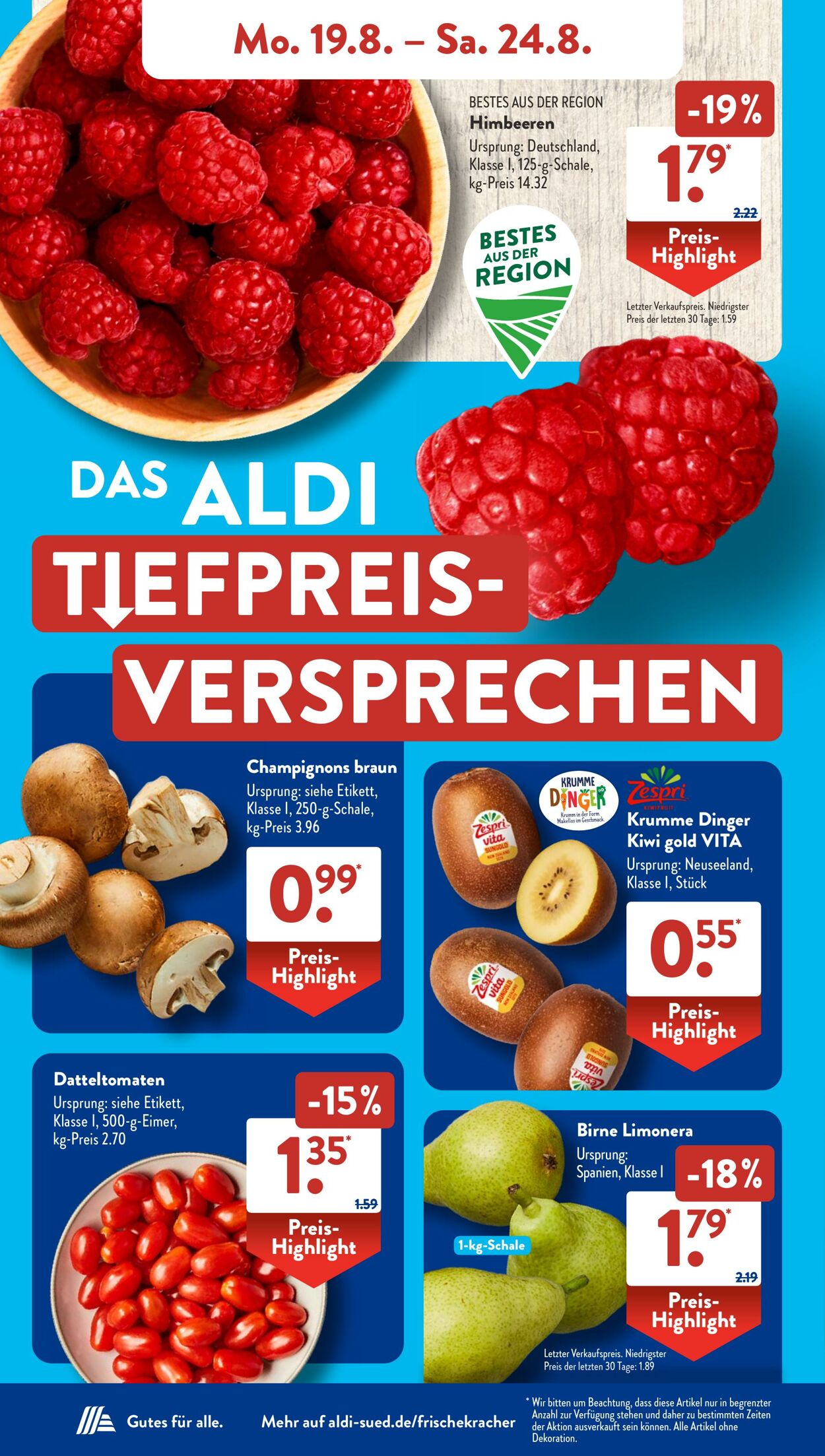 Prospekt ALDI SÜD 19.08.2024 - 24.08.2024