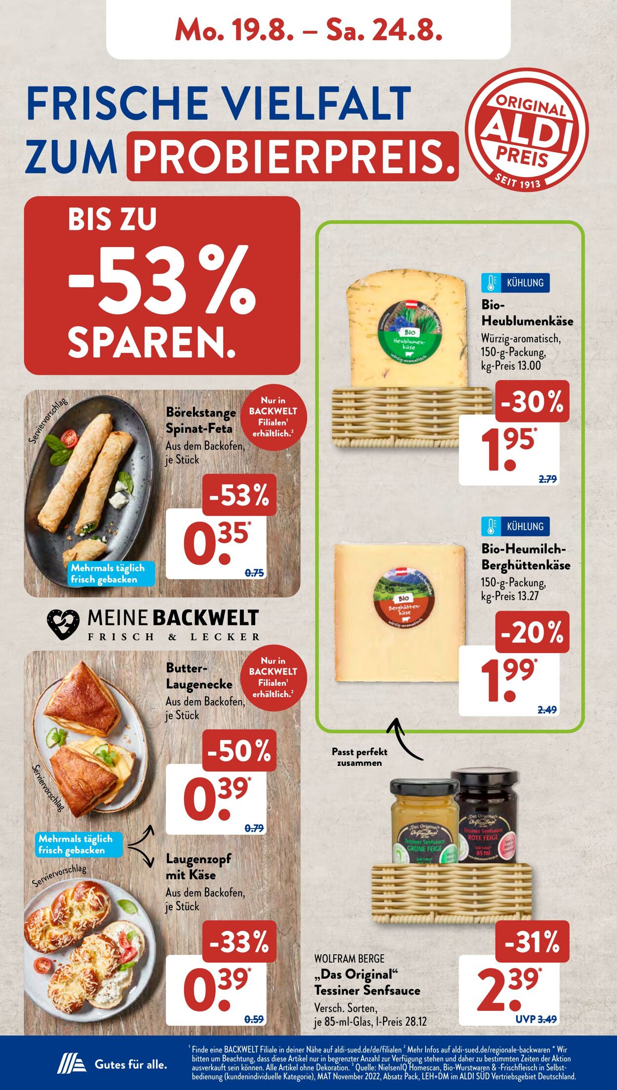 Prospekt ALDI SÜD 19.08.2024 - 24.08.2024