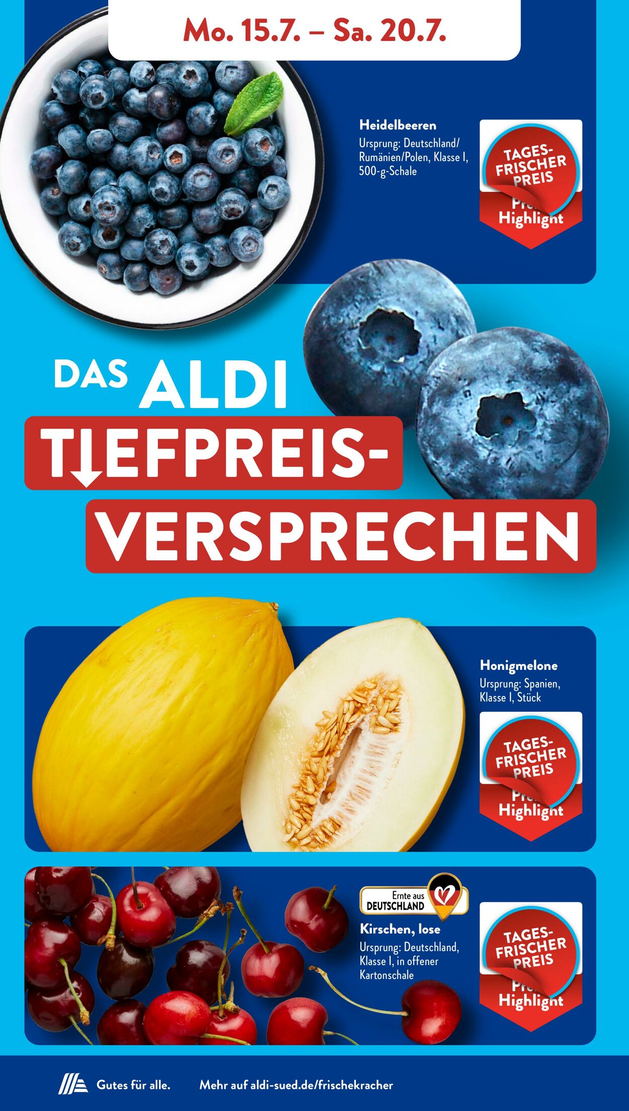 Prospekt ALDI SÜD 15.07.2024 - 20.07.2024