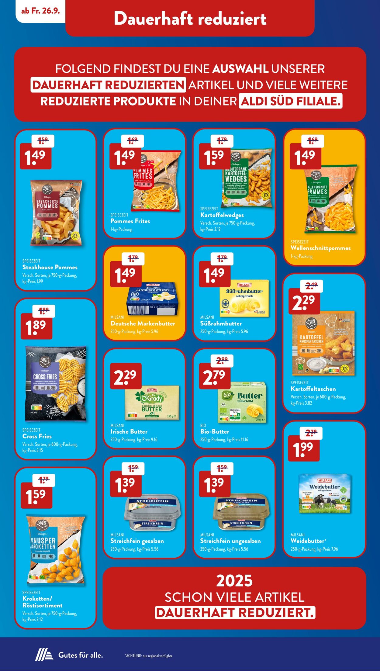Prospekt ALDI SÜD 29.09.2025 - 06.10.2025