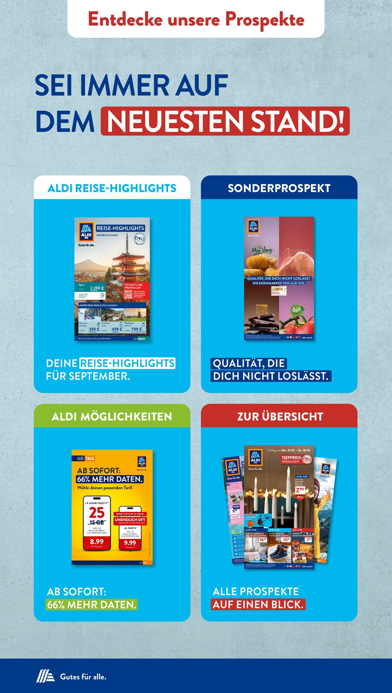 Prospekt ALDI SÜD 29.09.2025 - 06.10.2025