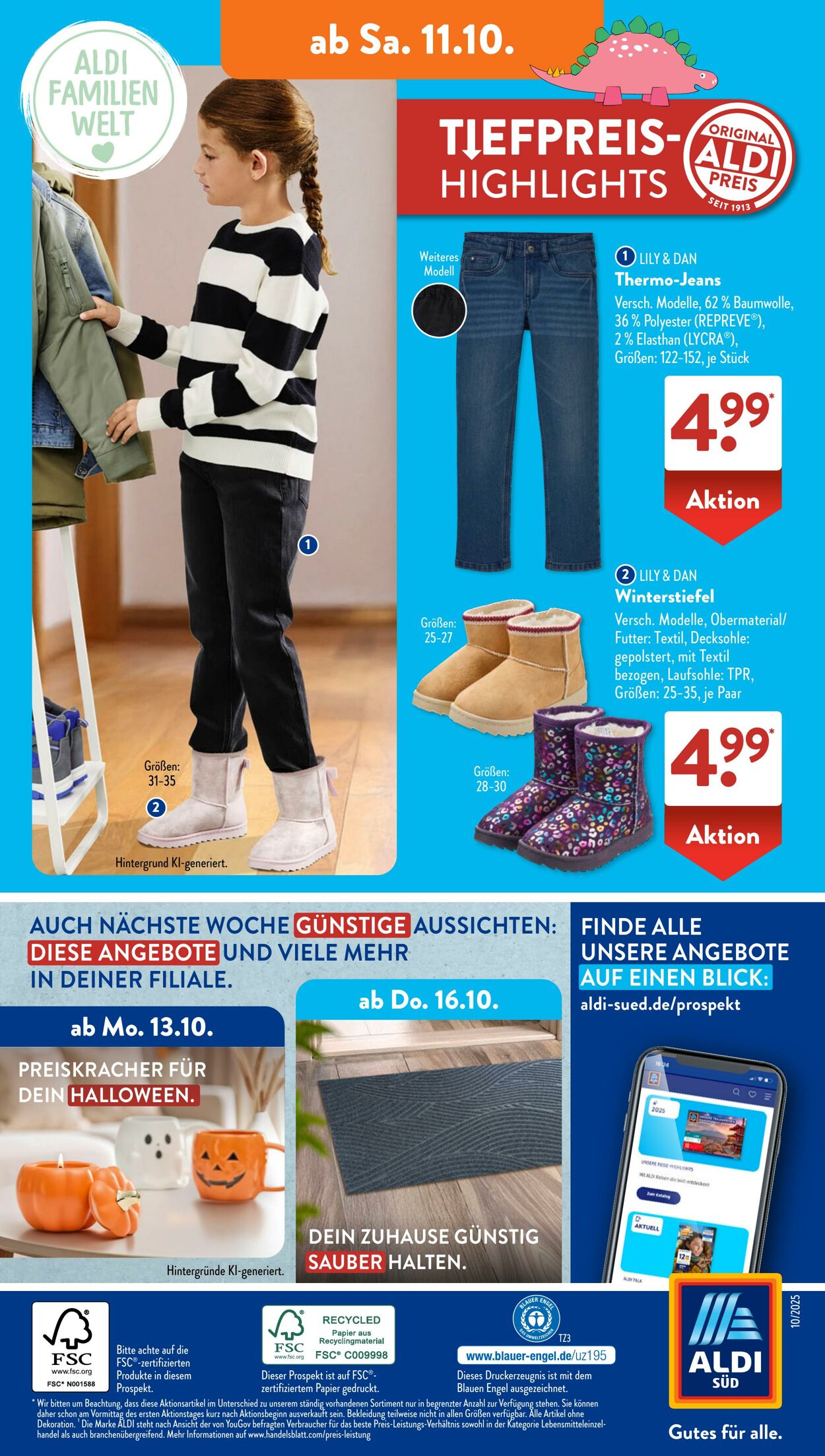 Prospekt ALDI SÜD 29.09.2025 - 06.10.2025