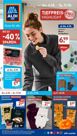 Prospekt ALDI SÜD 29.09.2025 - 06.10.2025