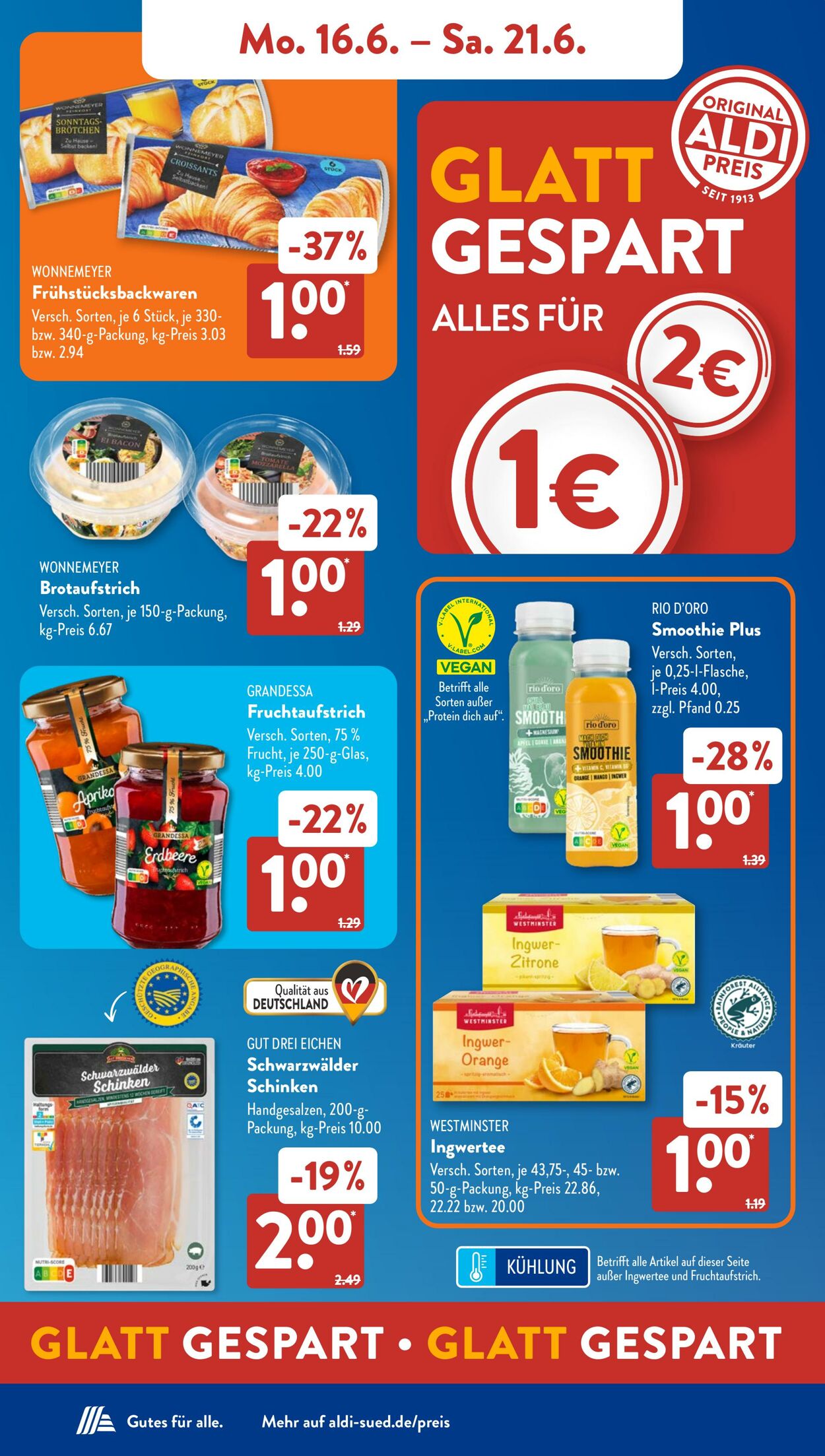 Prospekt ALDI SÜD 15.06.2025 - 29.06.2025