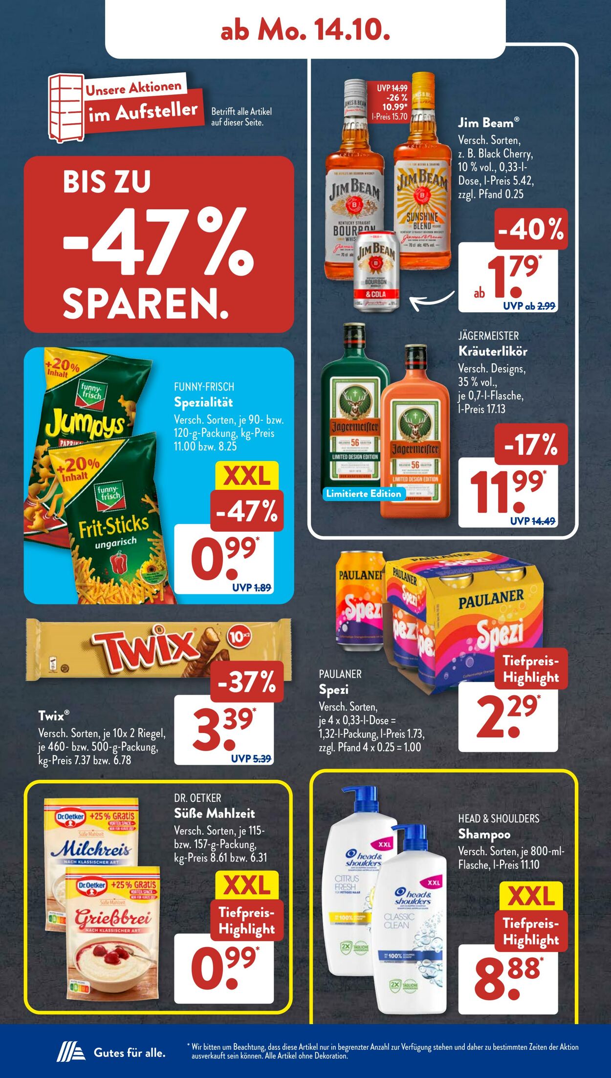 Prospekt ALDI SÜD 14.10.2024 - 19.10.2024