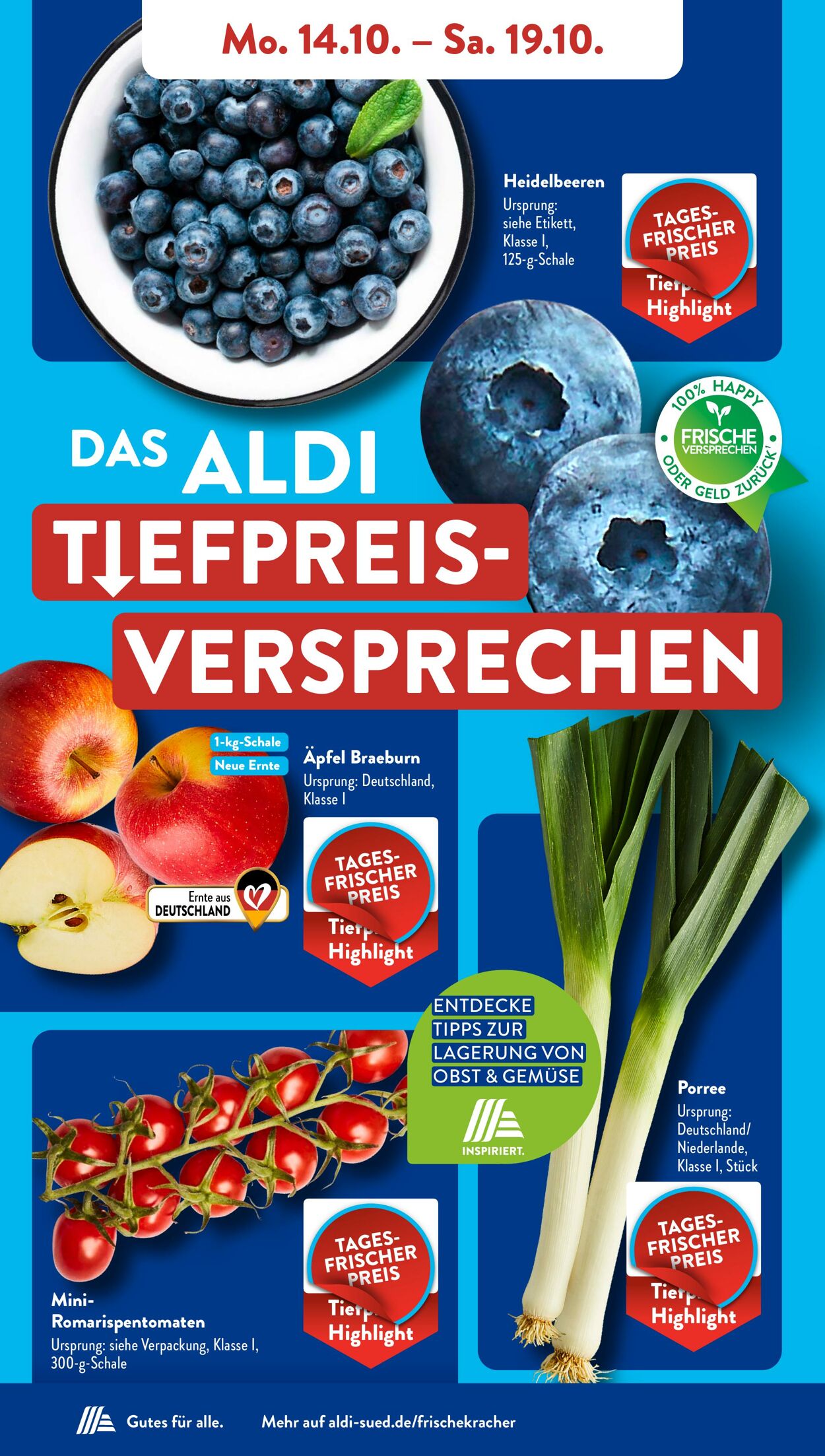 Prospekt ALDI SÜD 14.10.2024 - 19.10.2024