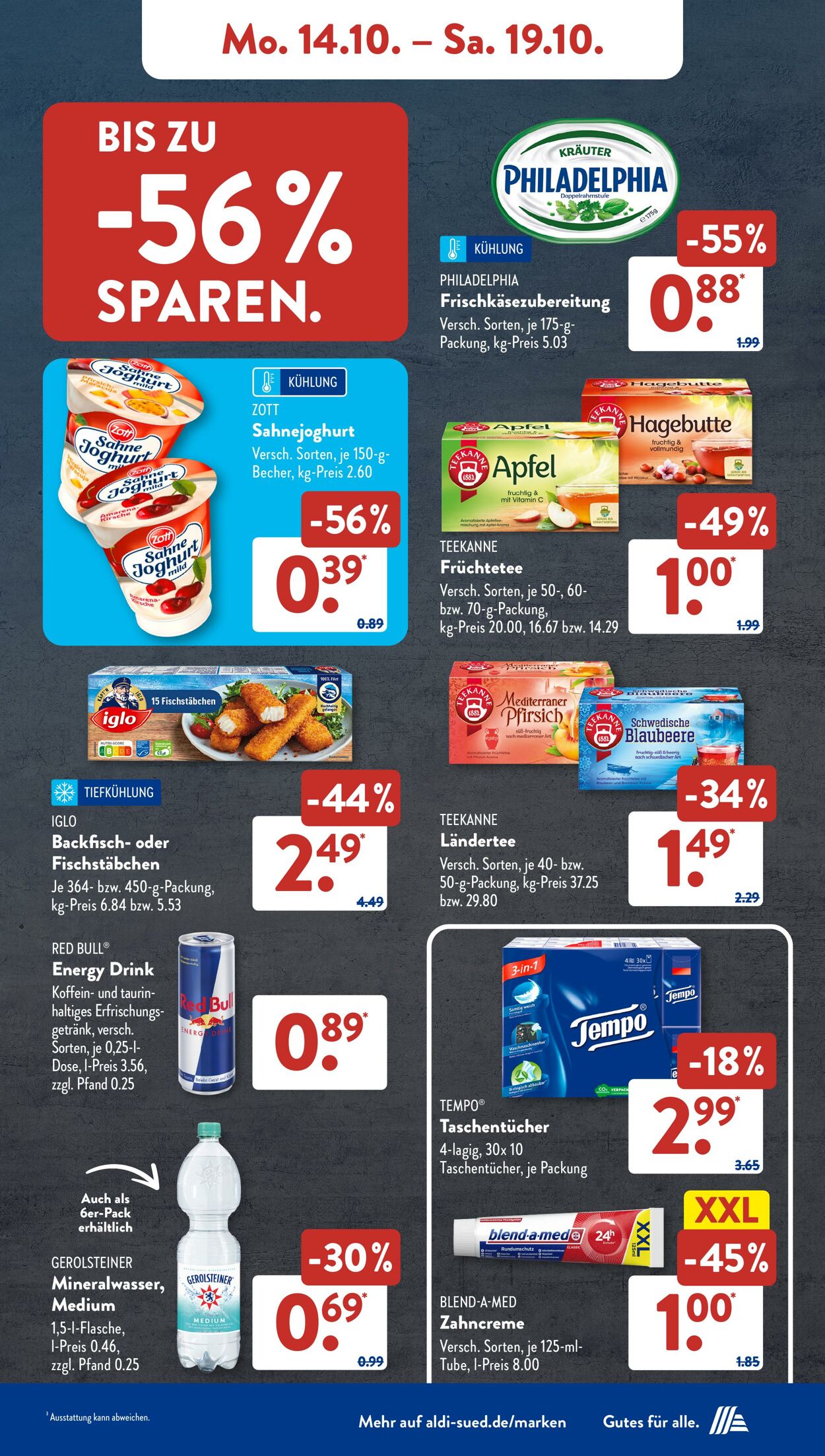 Prospekt ALDI SÜD 14.10.2024 - 19.10.2024