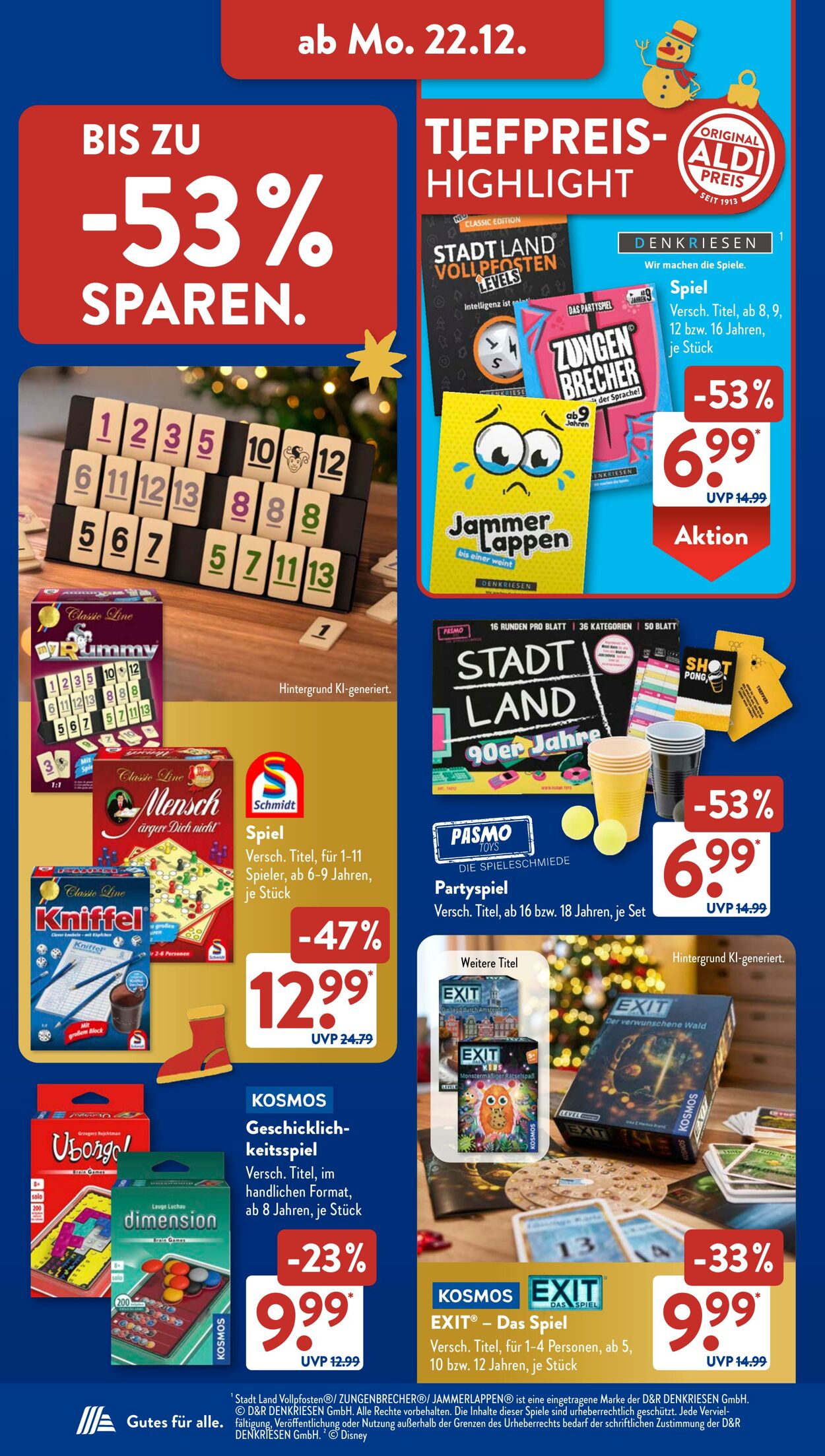 Prospekt ALDI SÜD 15.12.2025 - 29.12.2025