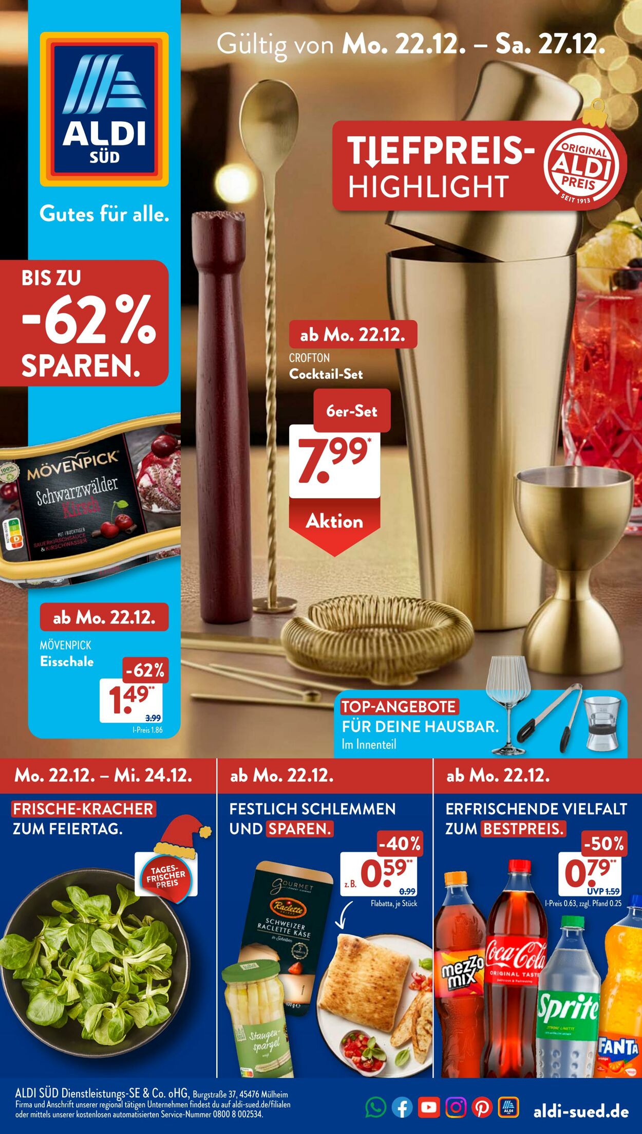 Prospekt ALDI SÜD 15.12.2025 - 29.12.2025