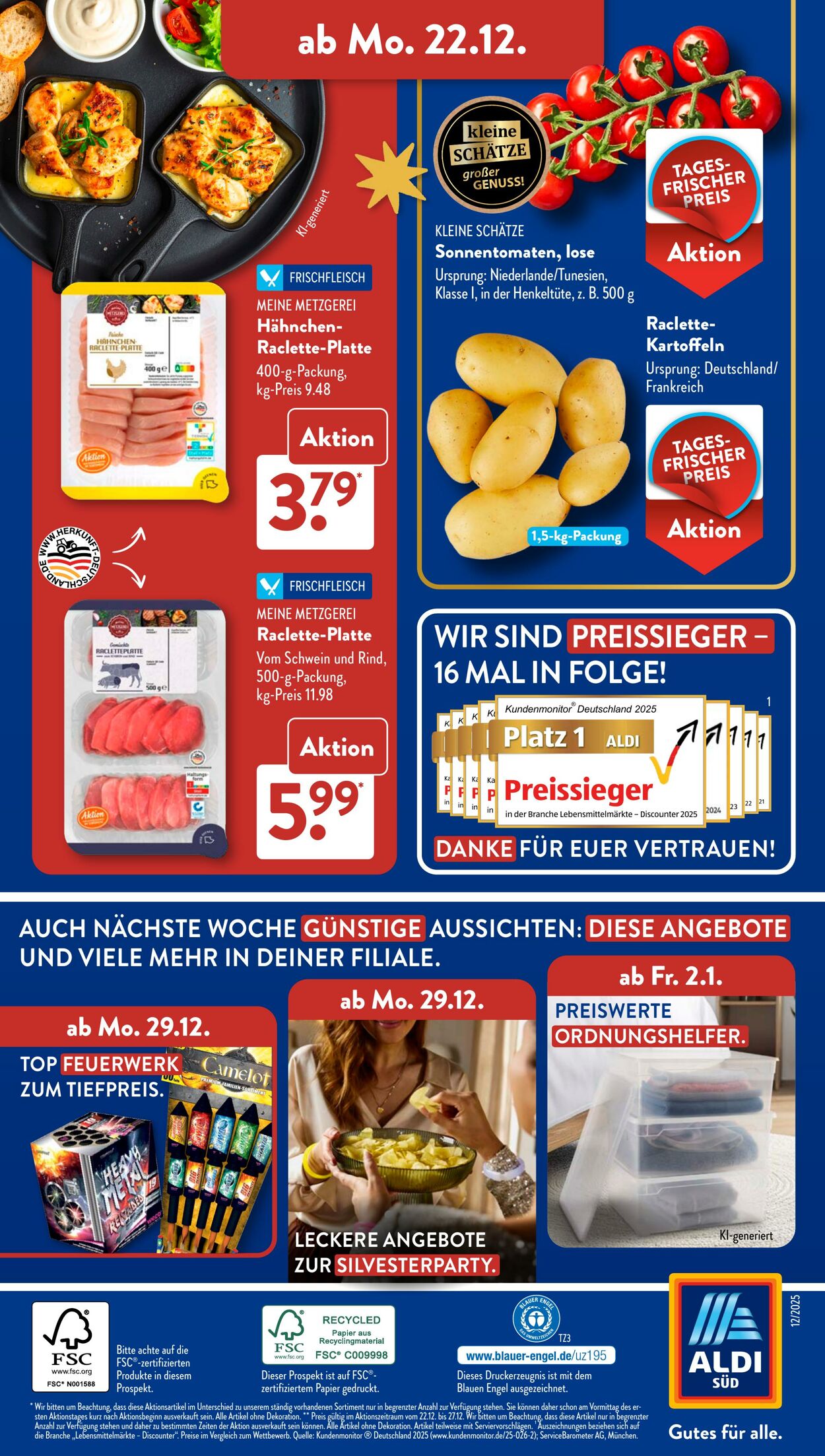 Prospekt ALDI SÜD 15.12.2025 - 29.12.2025